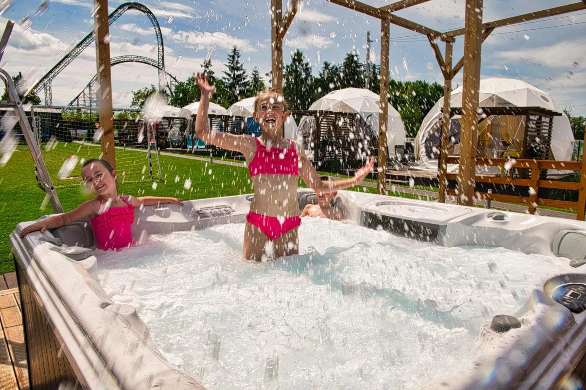 Day in Holiday Park Zator