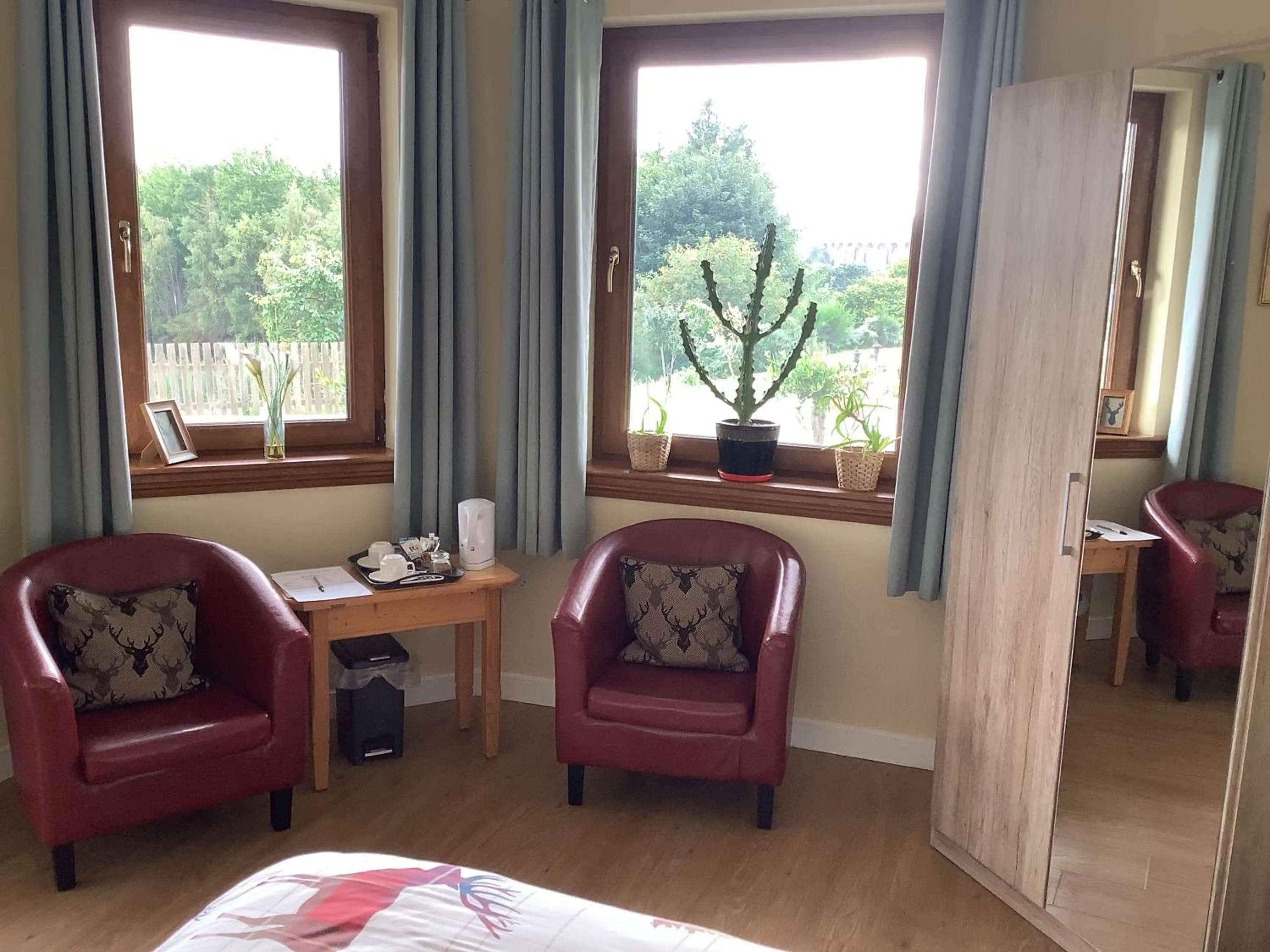 Seating area in Doura Lodge