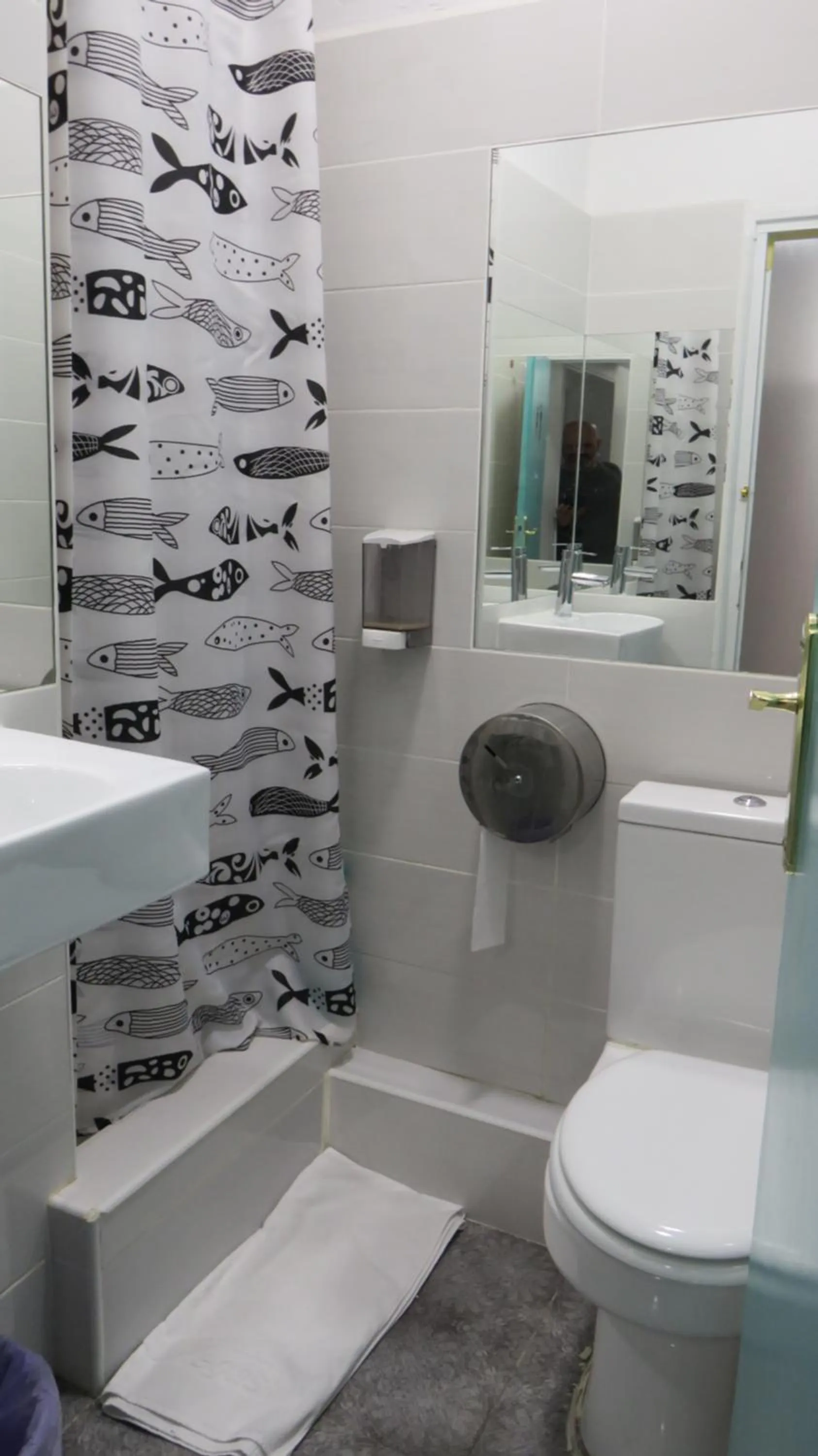 Toilet in Casa de Huéspedes Almansa