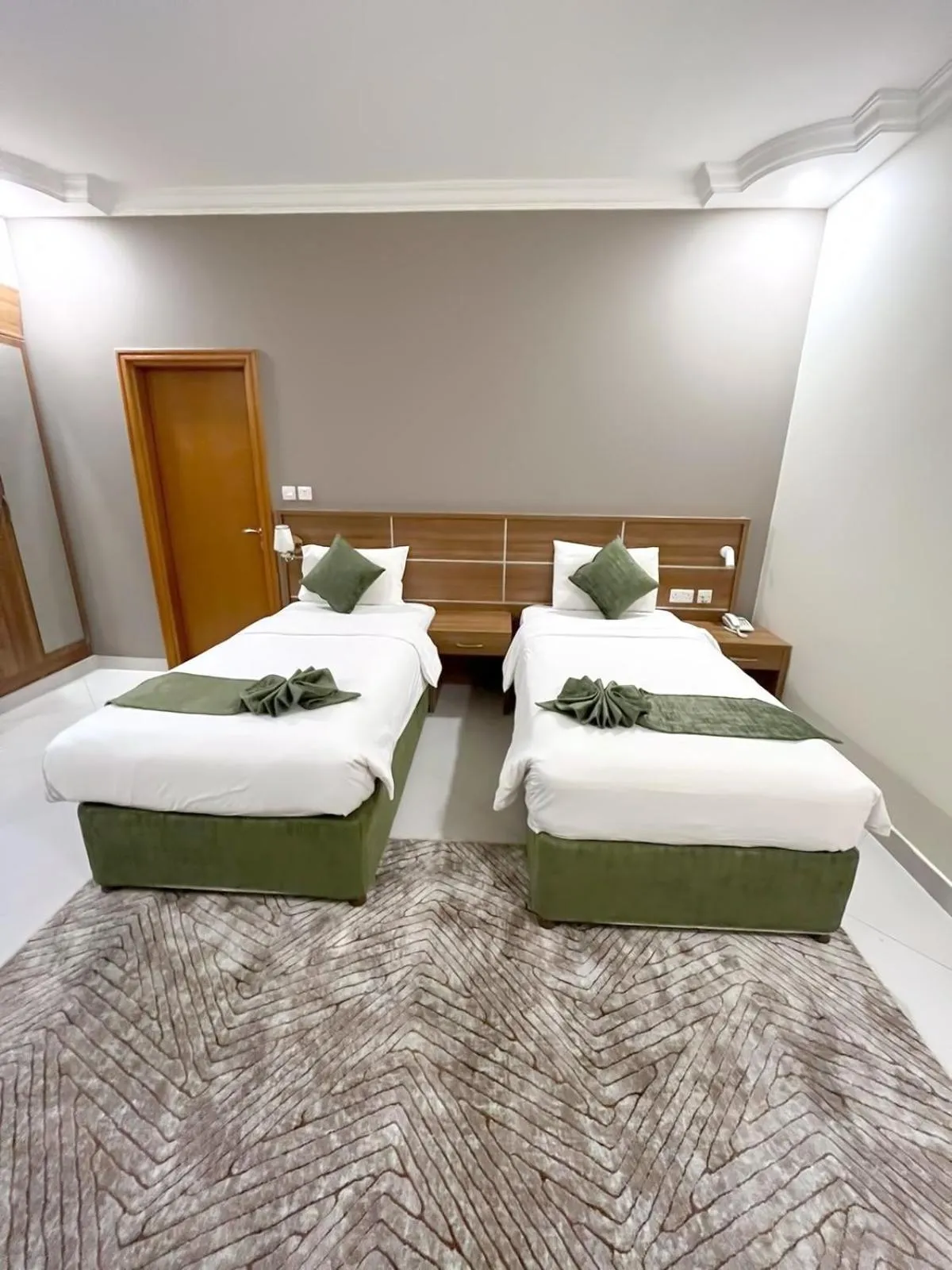 Bed in Muscat Hills Hotel