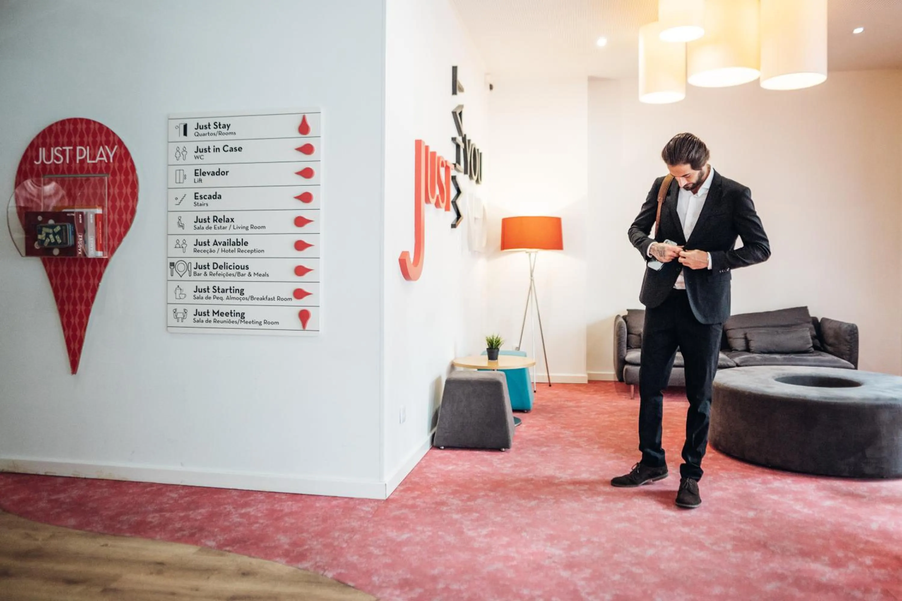 Lobby or reception in Stay Hotel Porto Centro Trindade