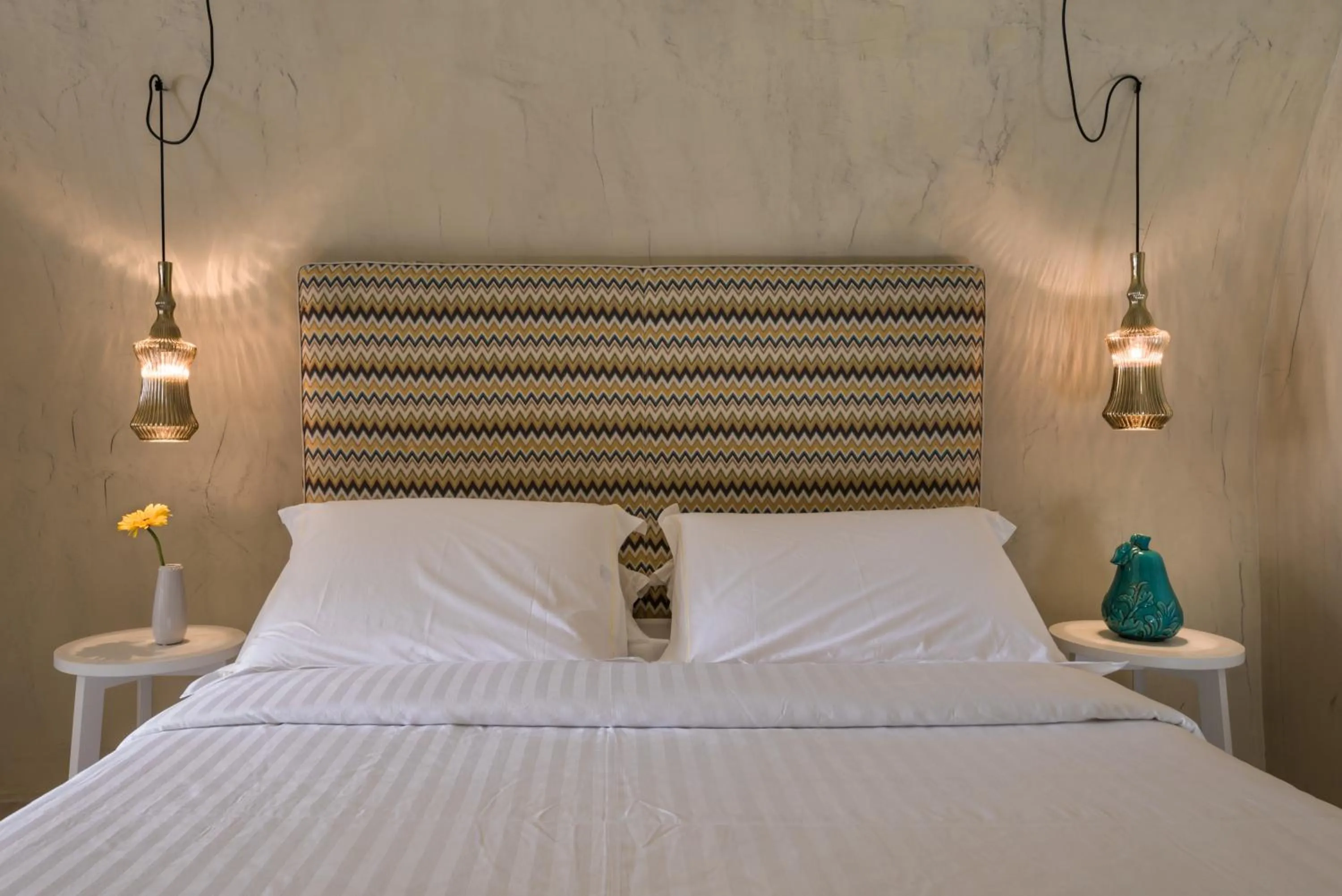 Bedroom, Bed in Mythical Blue Luxury Suites