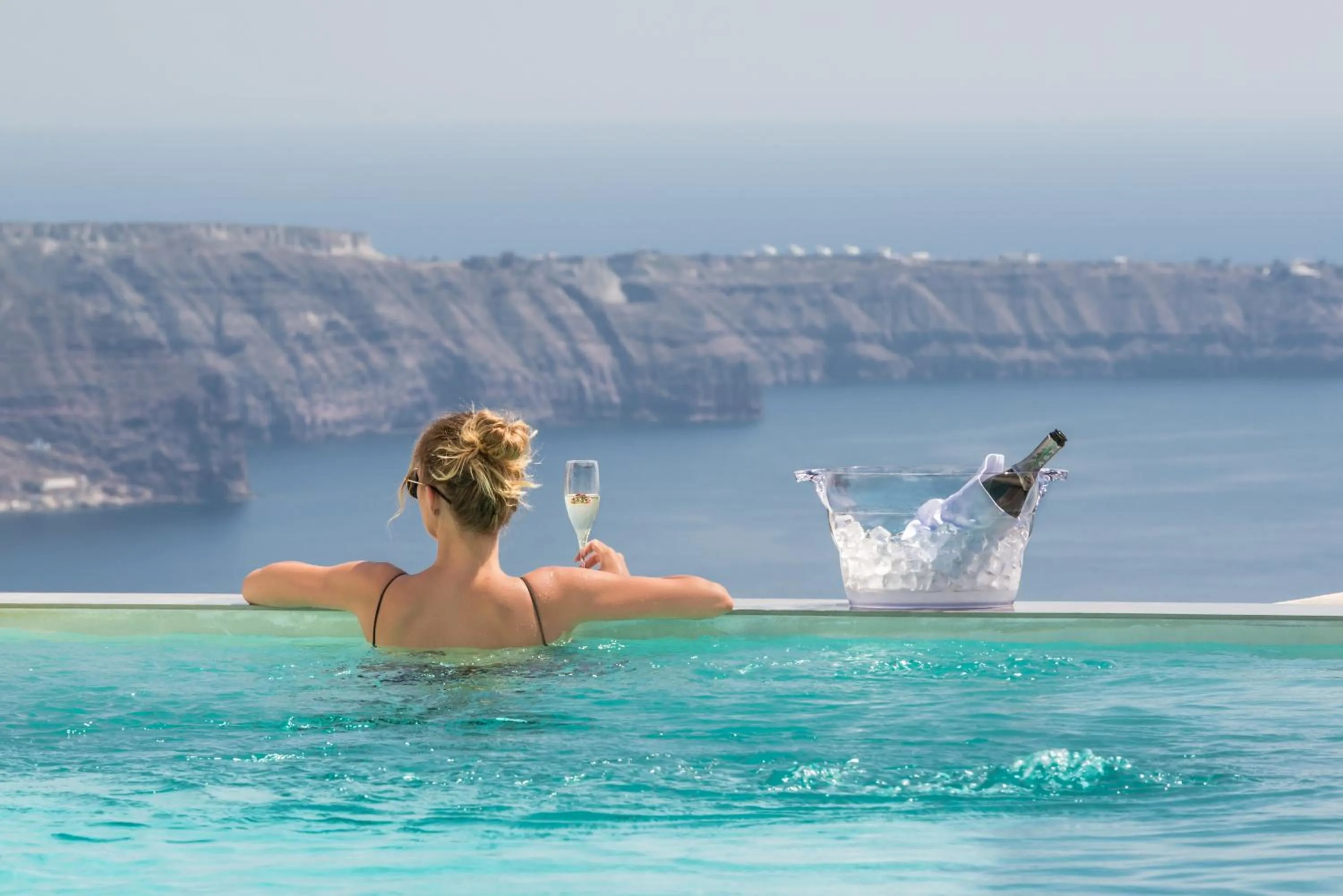 Sea view in Mythical Blue Luxury Suites