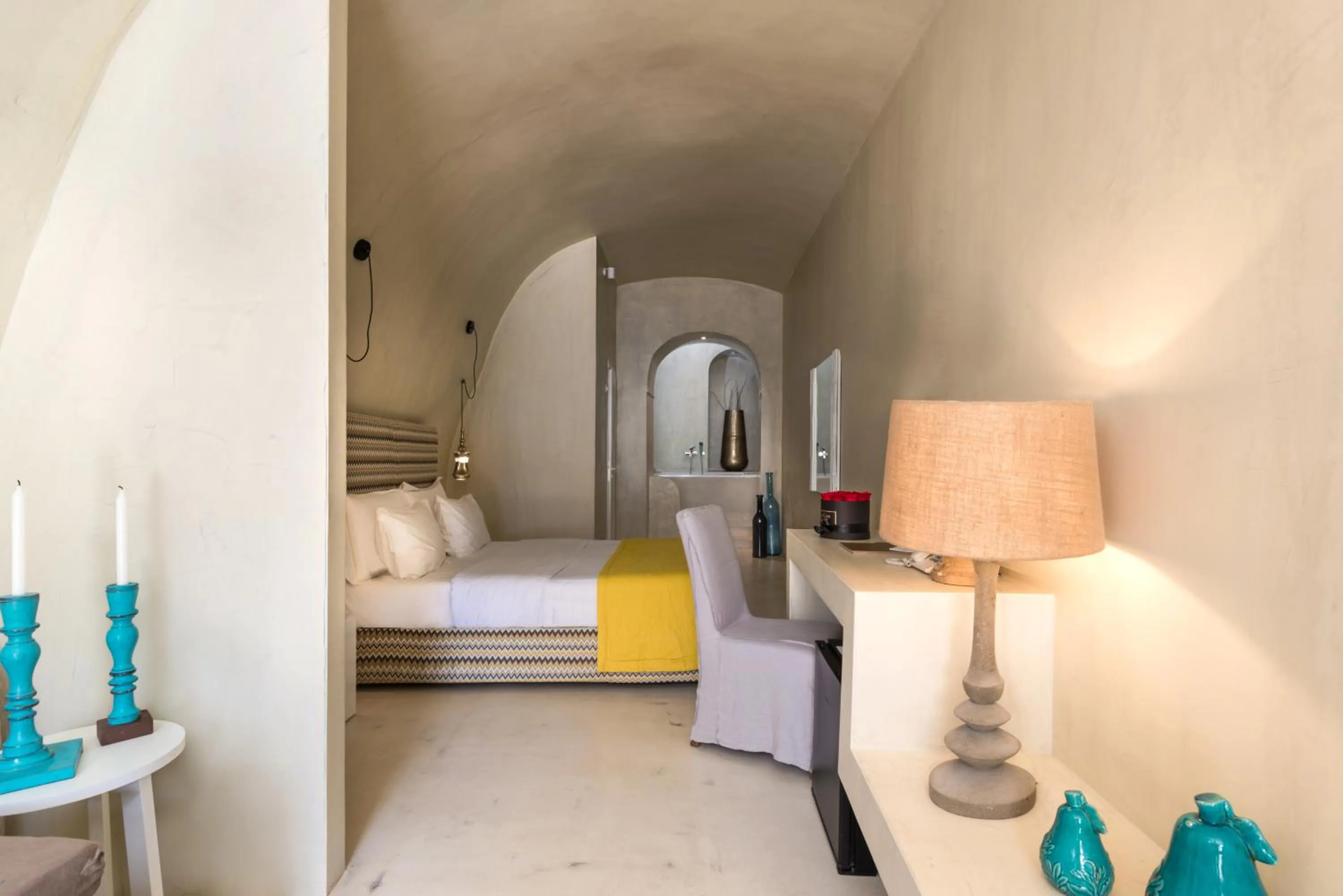 Photo of the whole room, Bed in Mythical Blue Luxury Suites