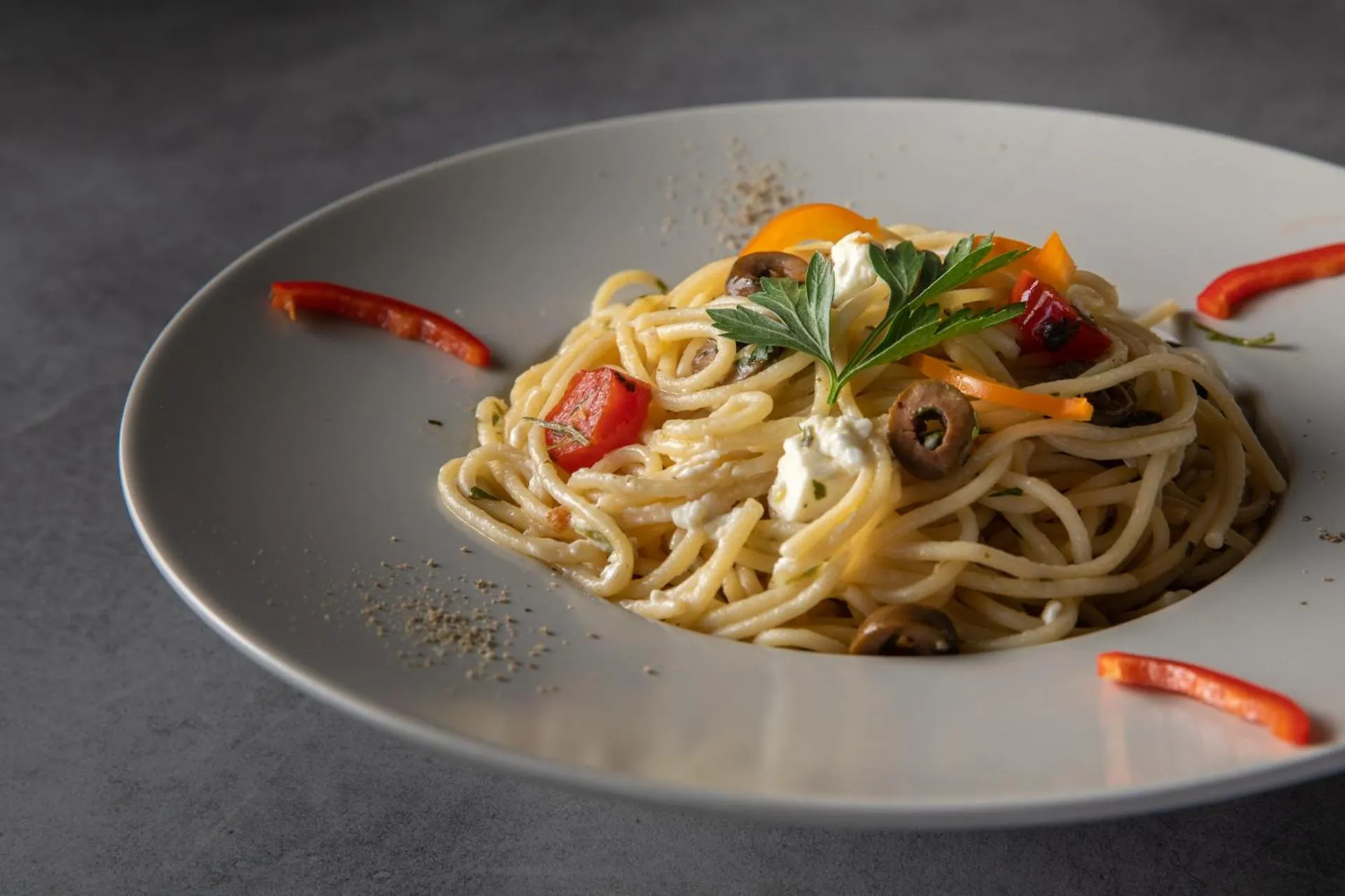 Restaurant/places to eat in Olympos Hotel