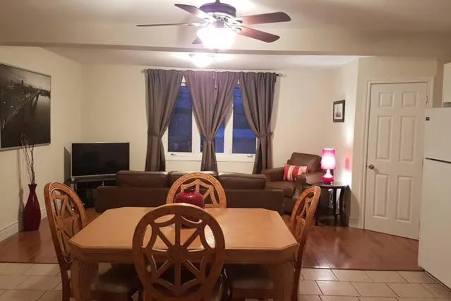 Living room in Two-Bedroom Apartment Sweet #4 by Amazing Property Rentals