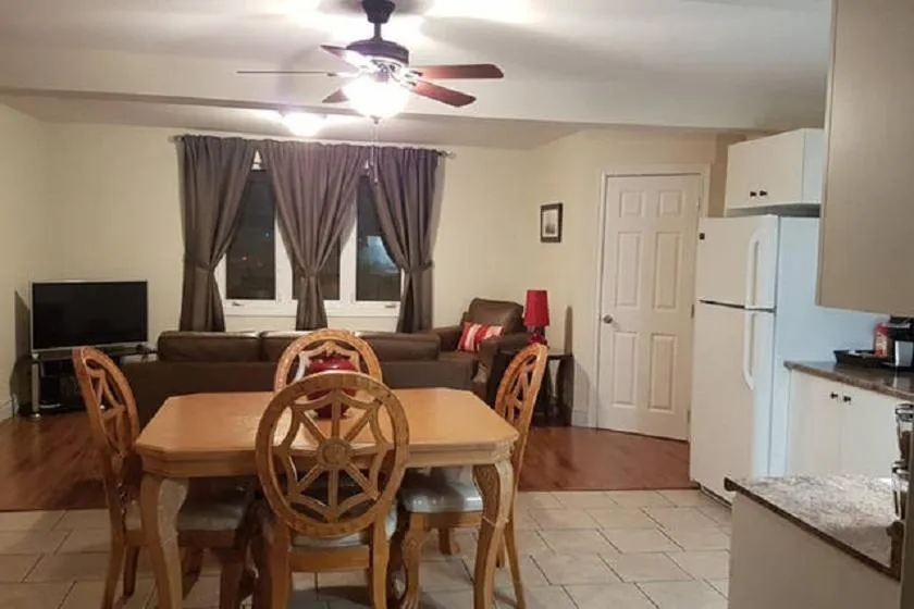 Living room in Two-Bedroom Apartment Sweet #4 by Amazing Property Rentals