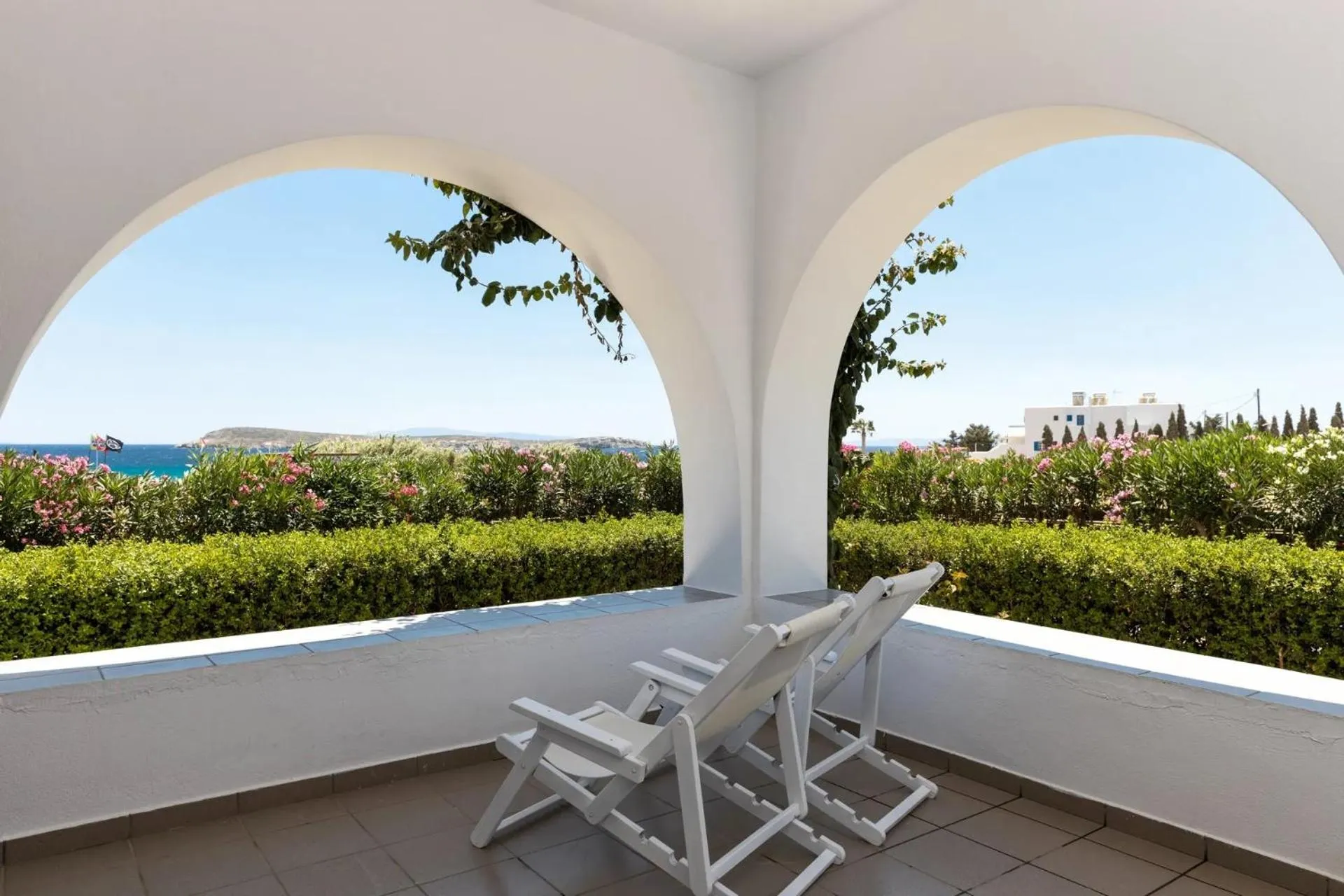 Balcony/Terrace in Golden Beach Hotel