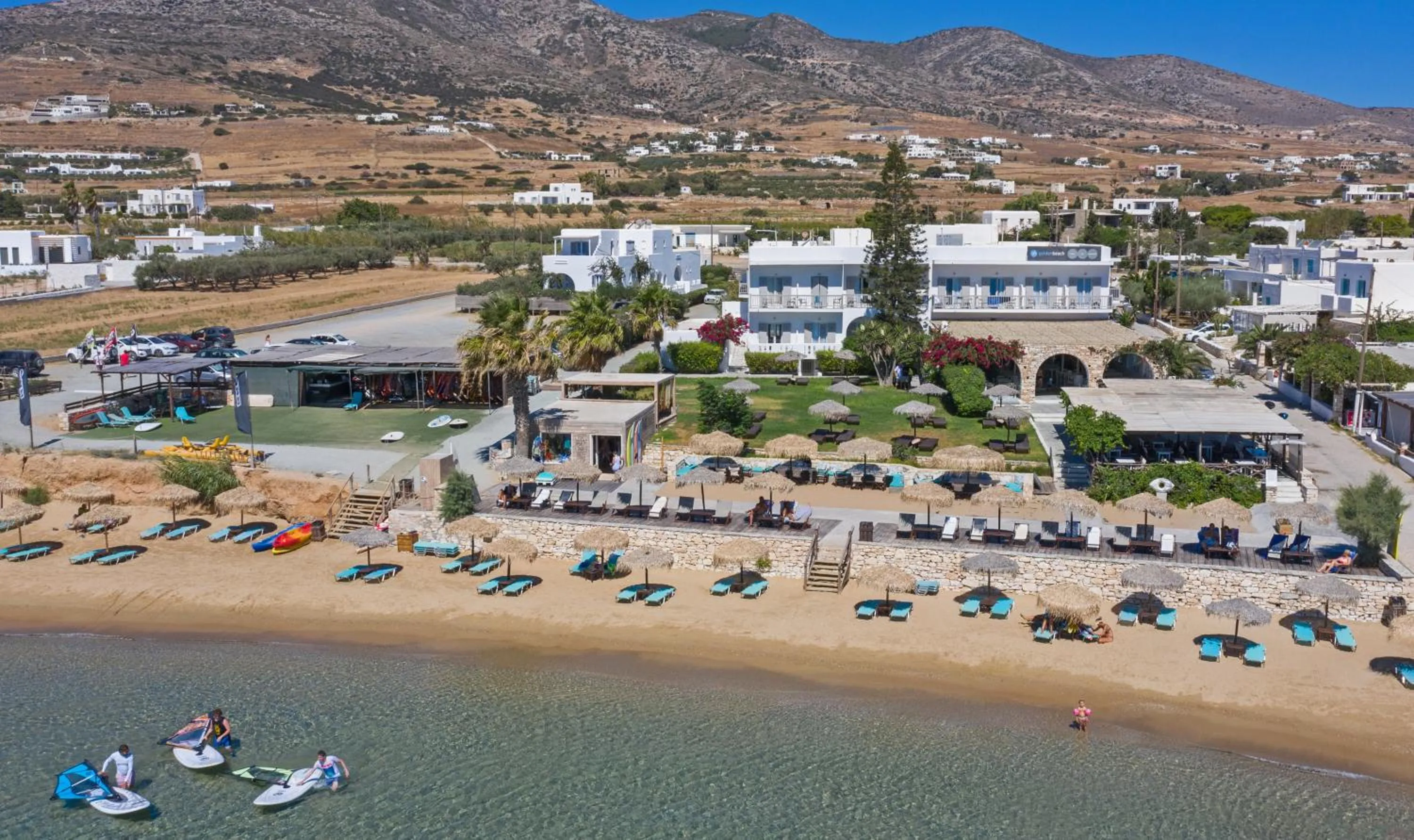 Bird's eye view in Golden Beach Hotel