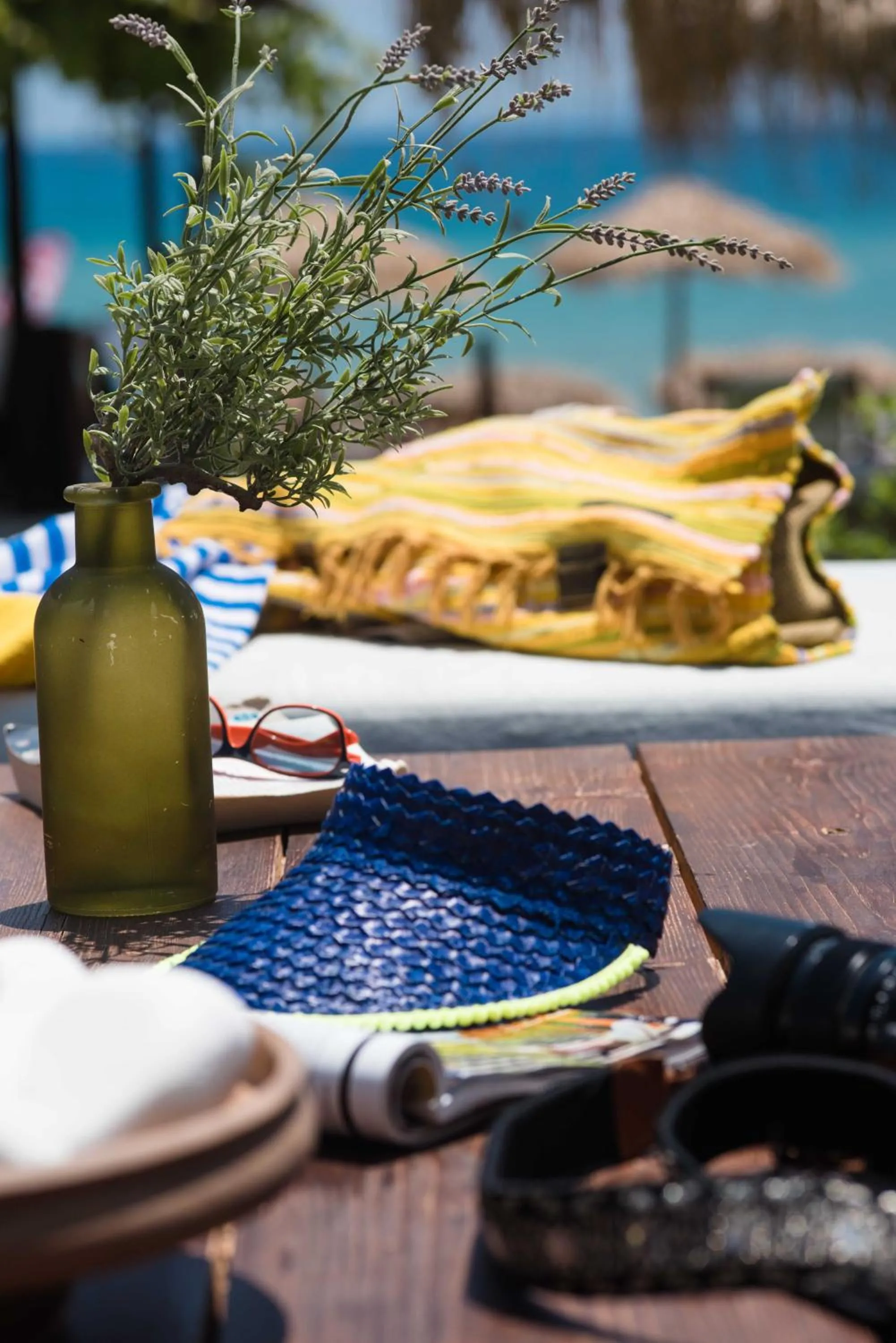 Decorative detail in Golden Beach Hotel