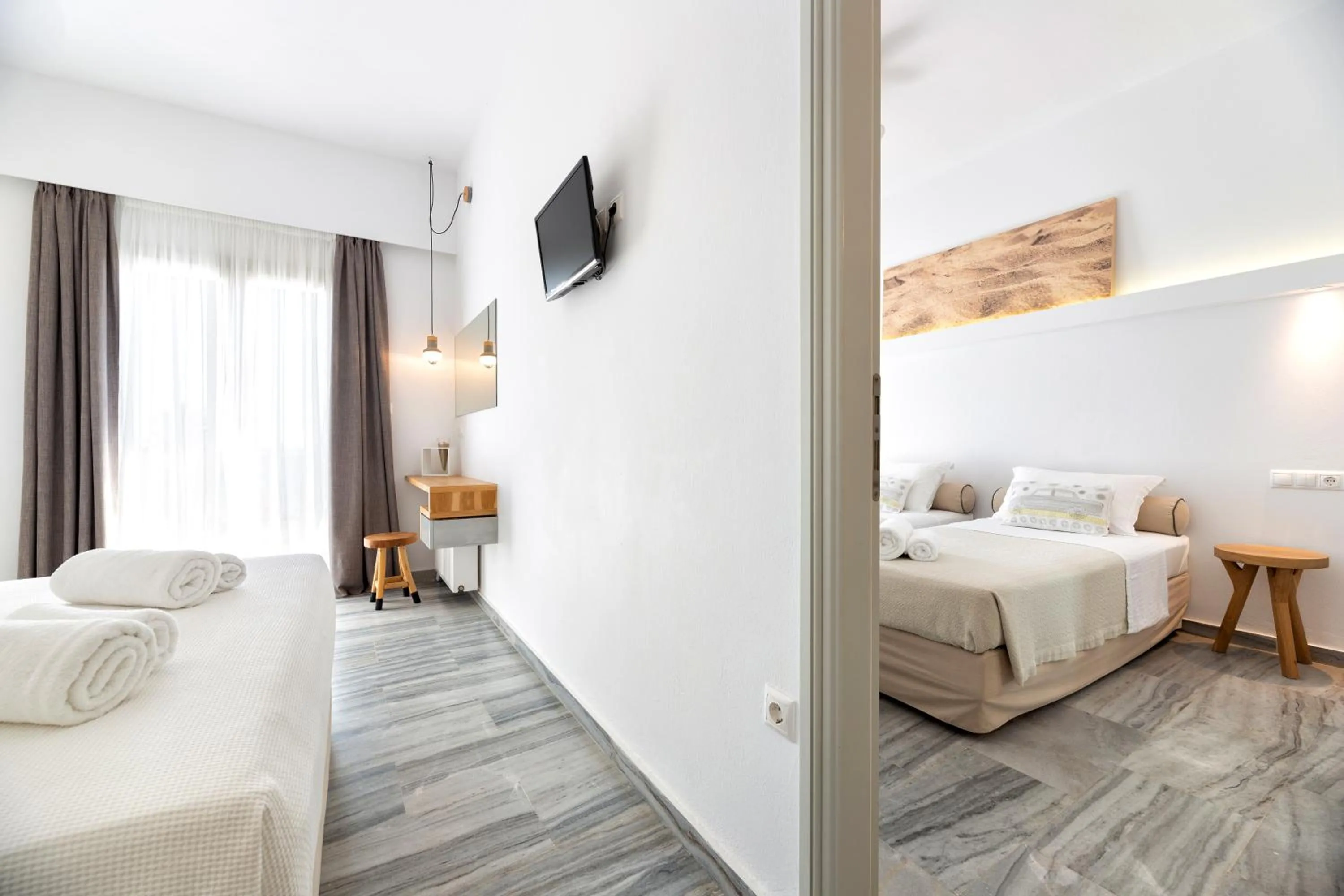 Photo of the whole room, Bed in Golden Beach Hotel