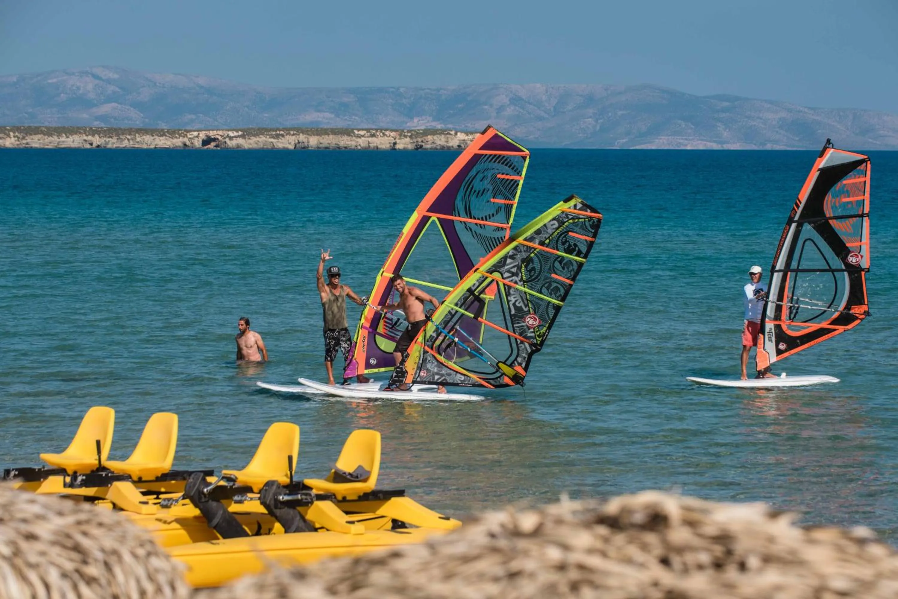 Windsurfing in Golden Beach Hotel