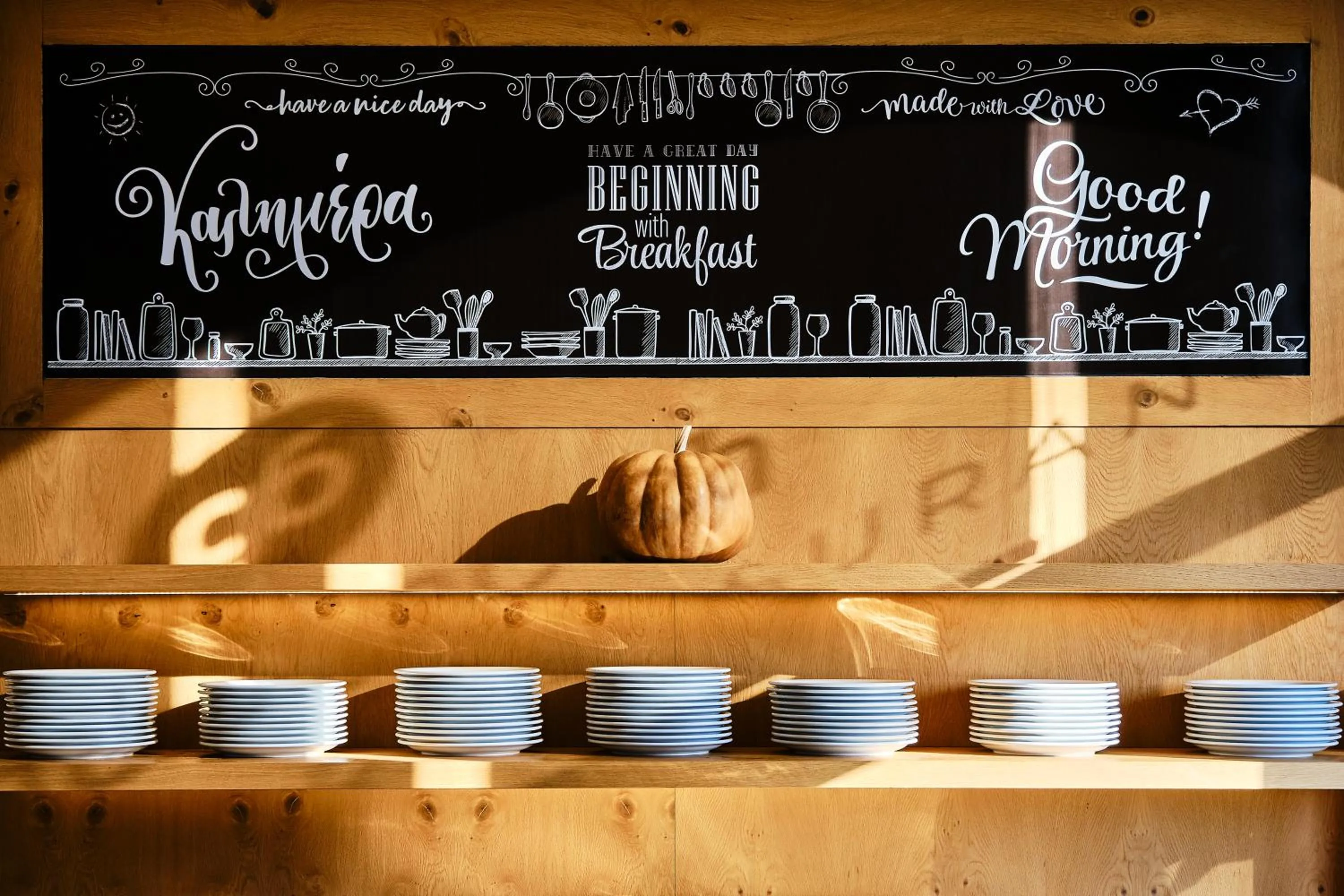 Breakfast in Golden Beach Hotel
