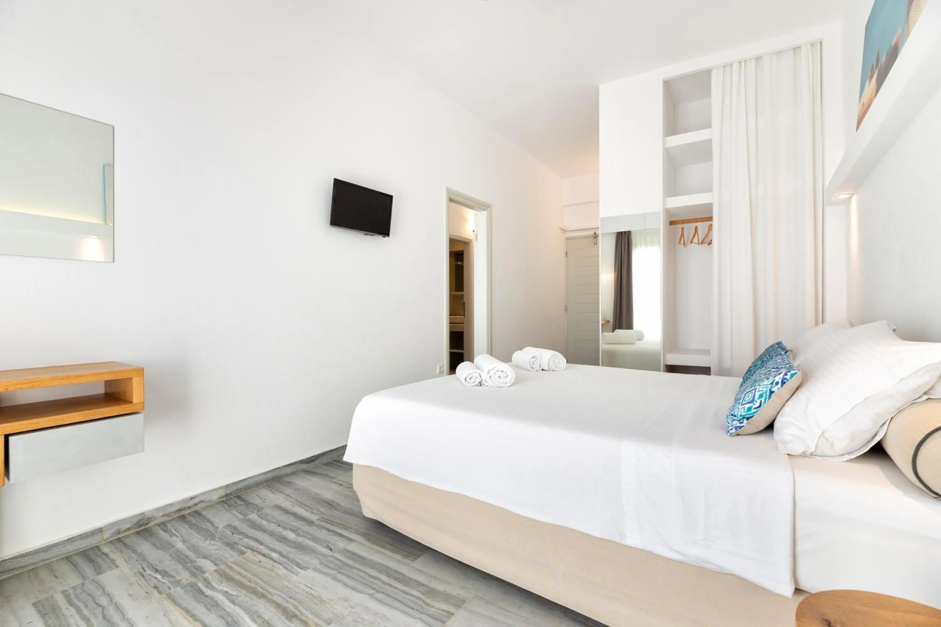 Bed in Golden Beach Hotel