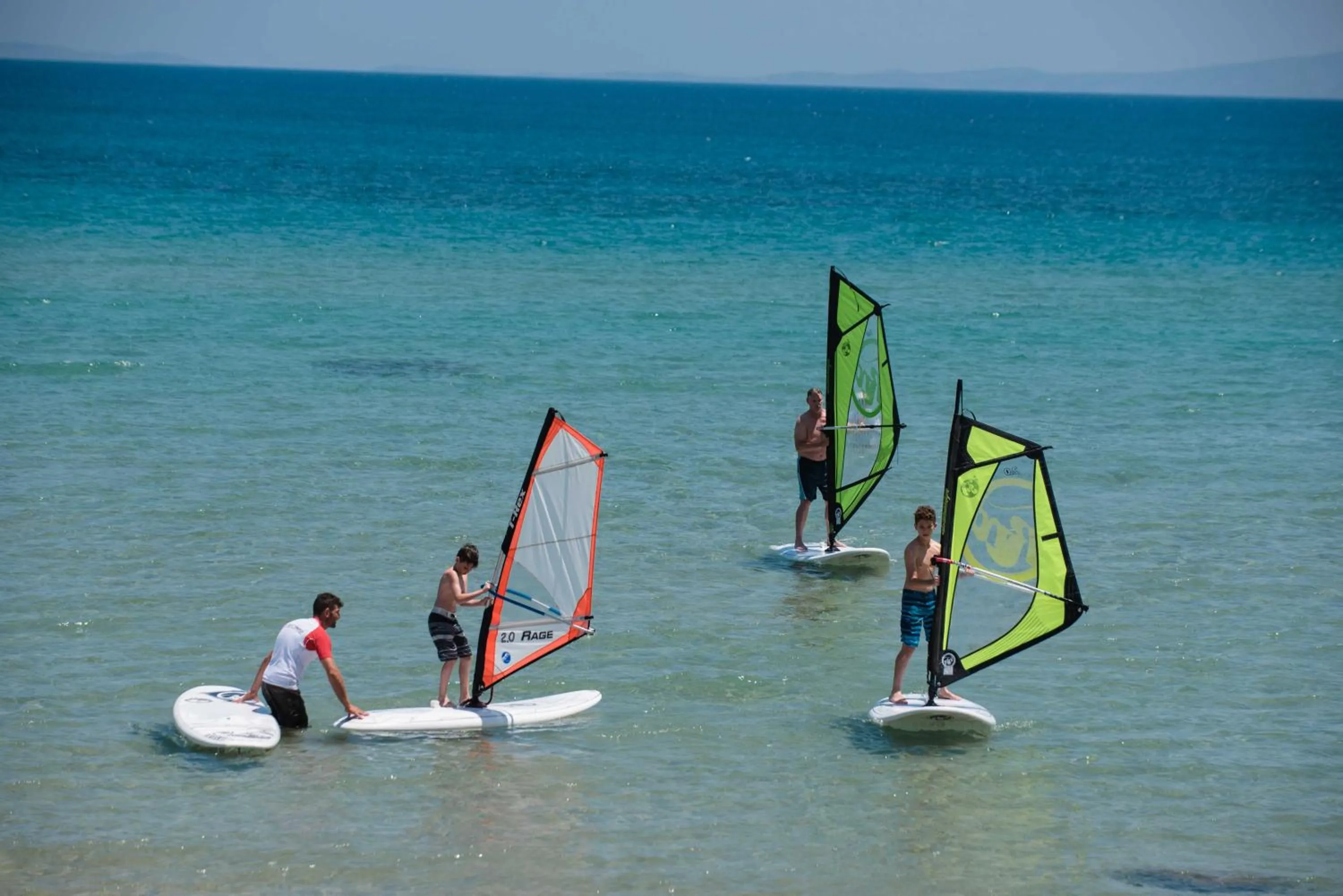 Windsurfing in Golden Beach Hotel