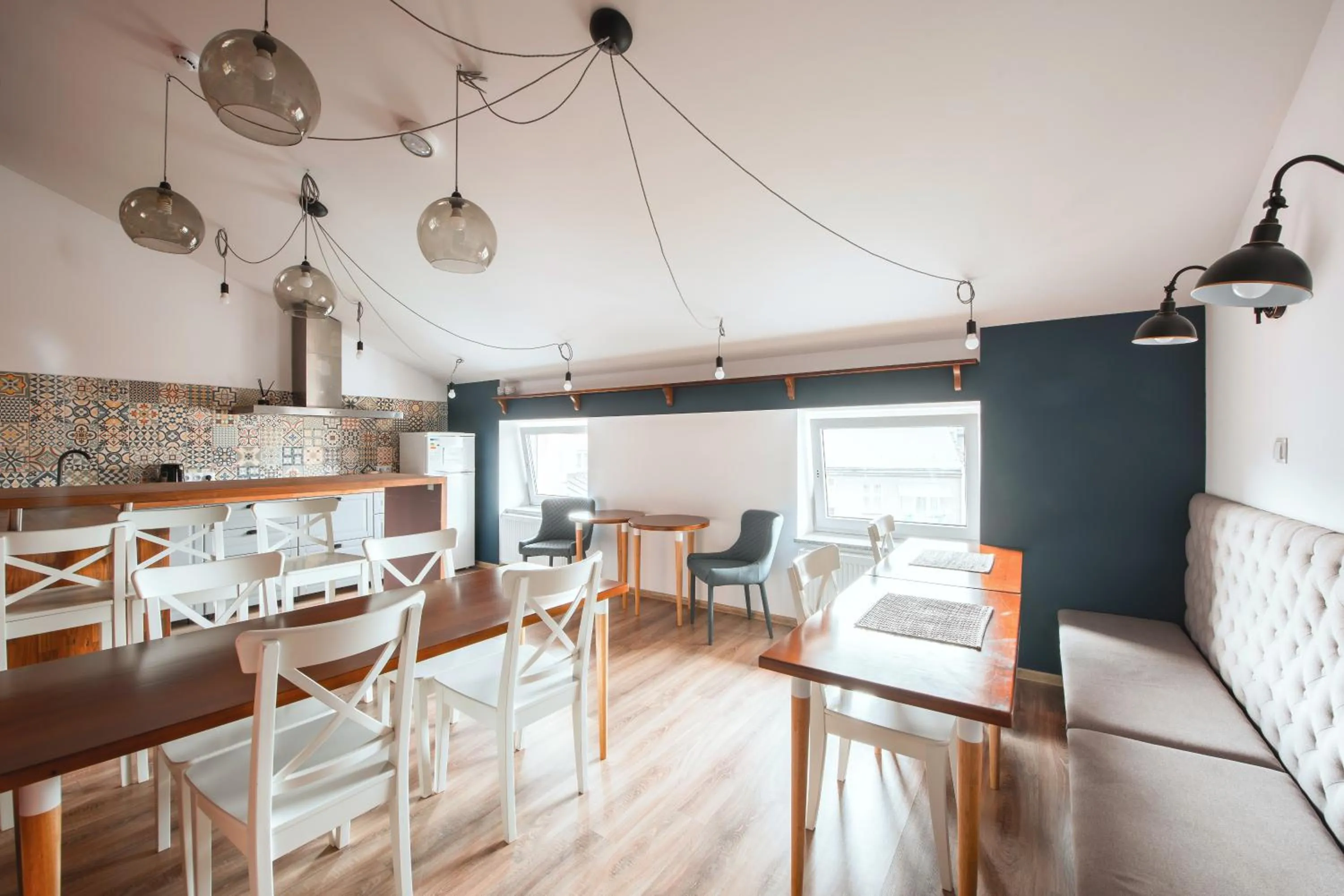 Kitchen or kitchenette in Ginger ApartHostel