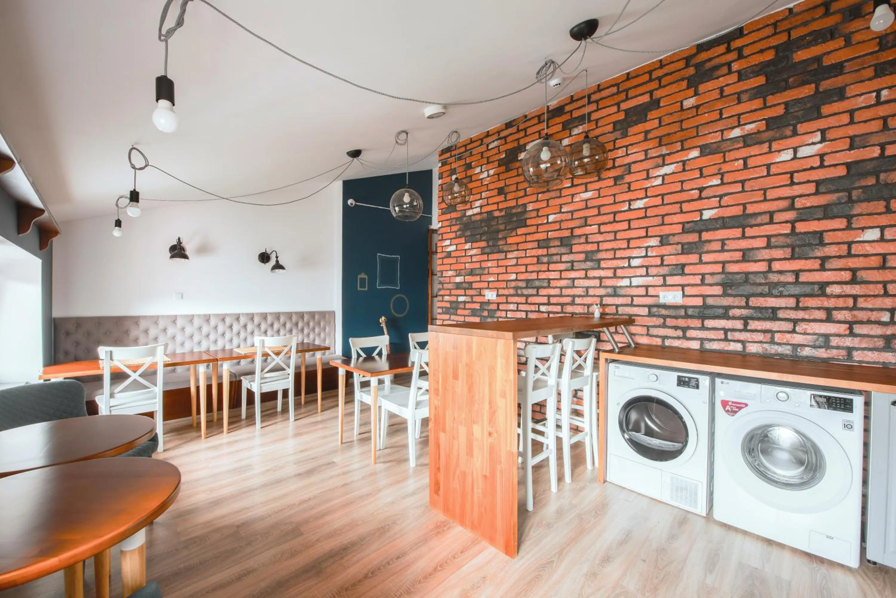 Kitchen or kitchenette in Ginger ApartHostel