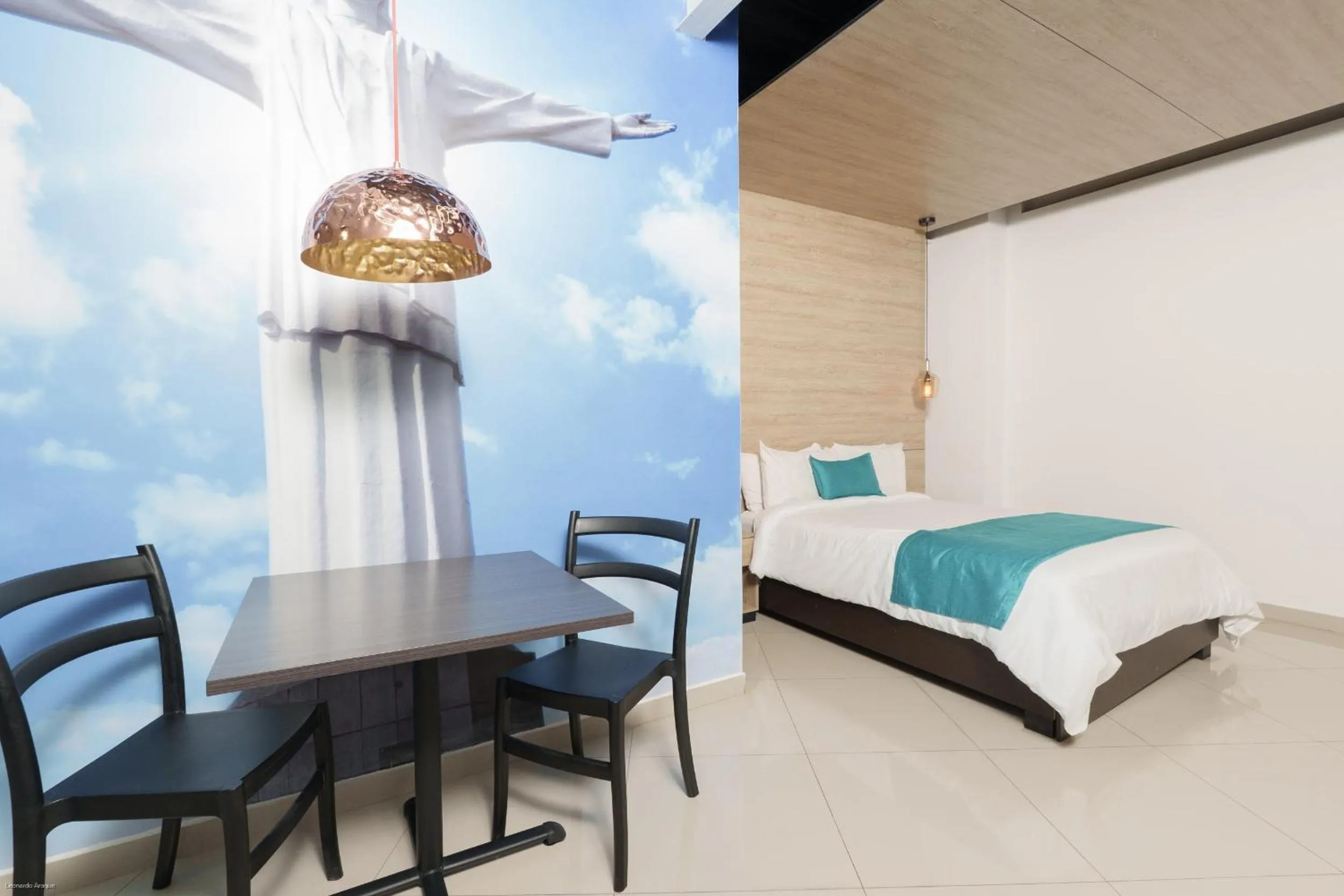 Bed in Hotel El Alba