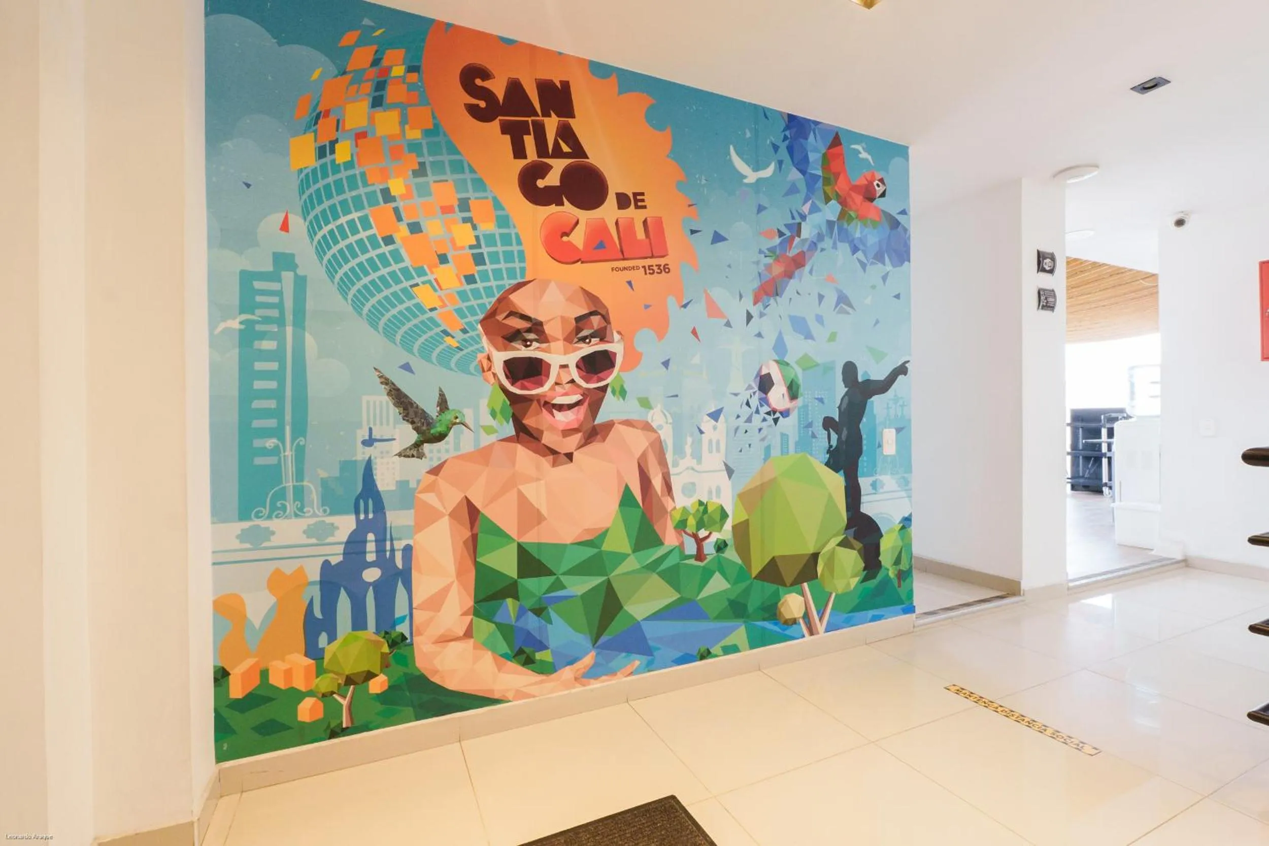 Decorative detail in Hotel El Alba