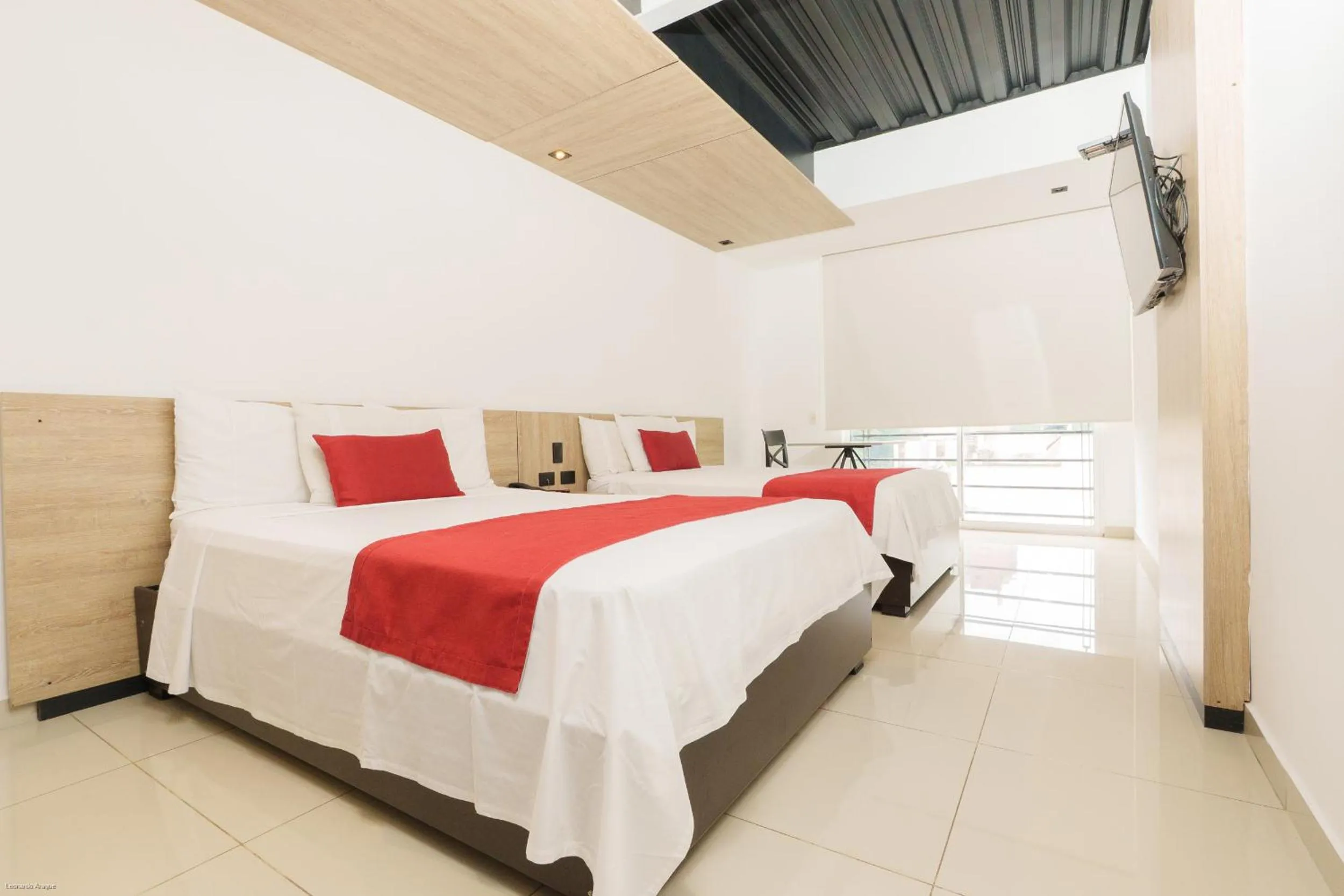 Bed in Hotel El Alba