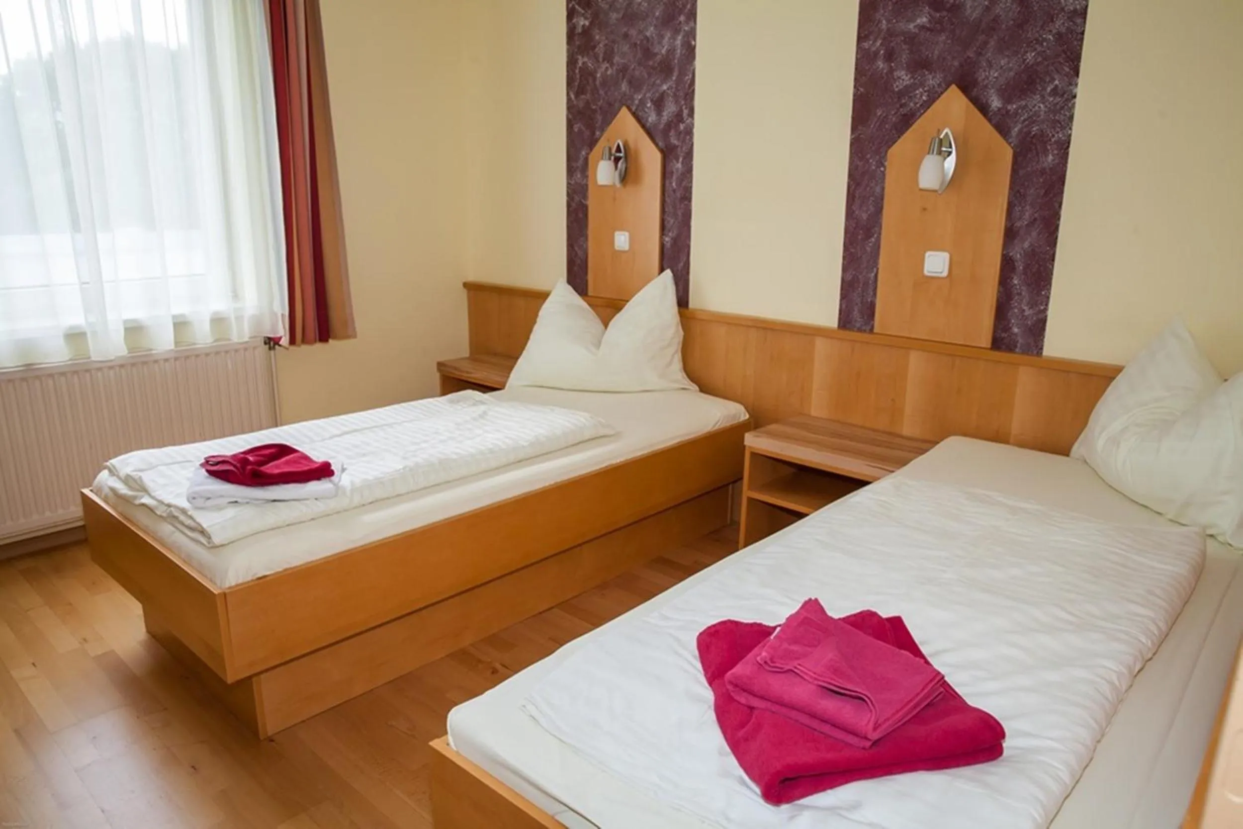 Photo of the whole room, Bed in Gasthof Roderich Hotel