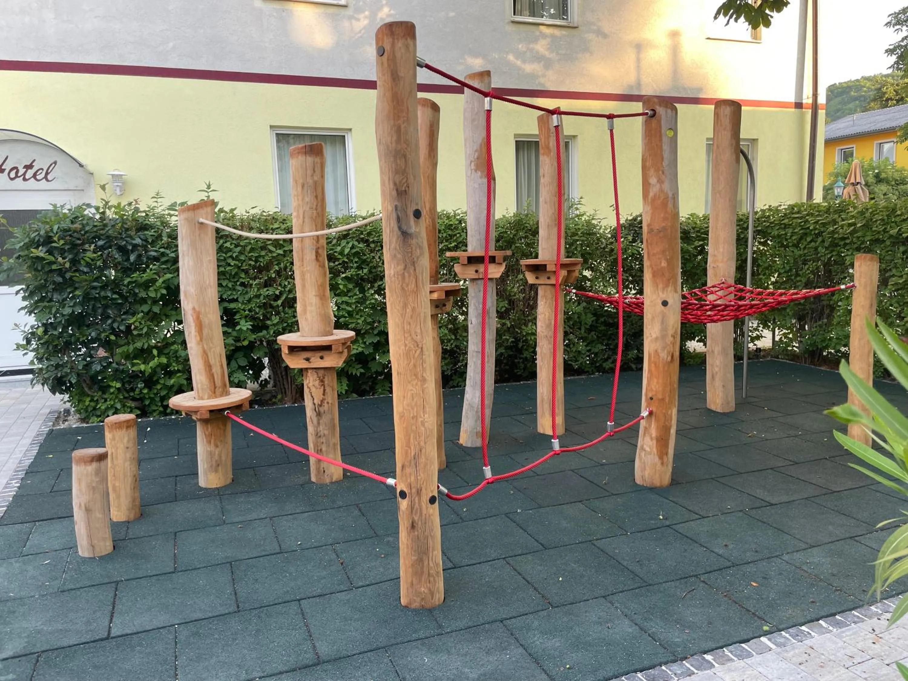 Children play ground in Gasthof Roderich Hotel