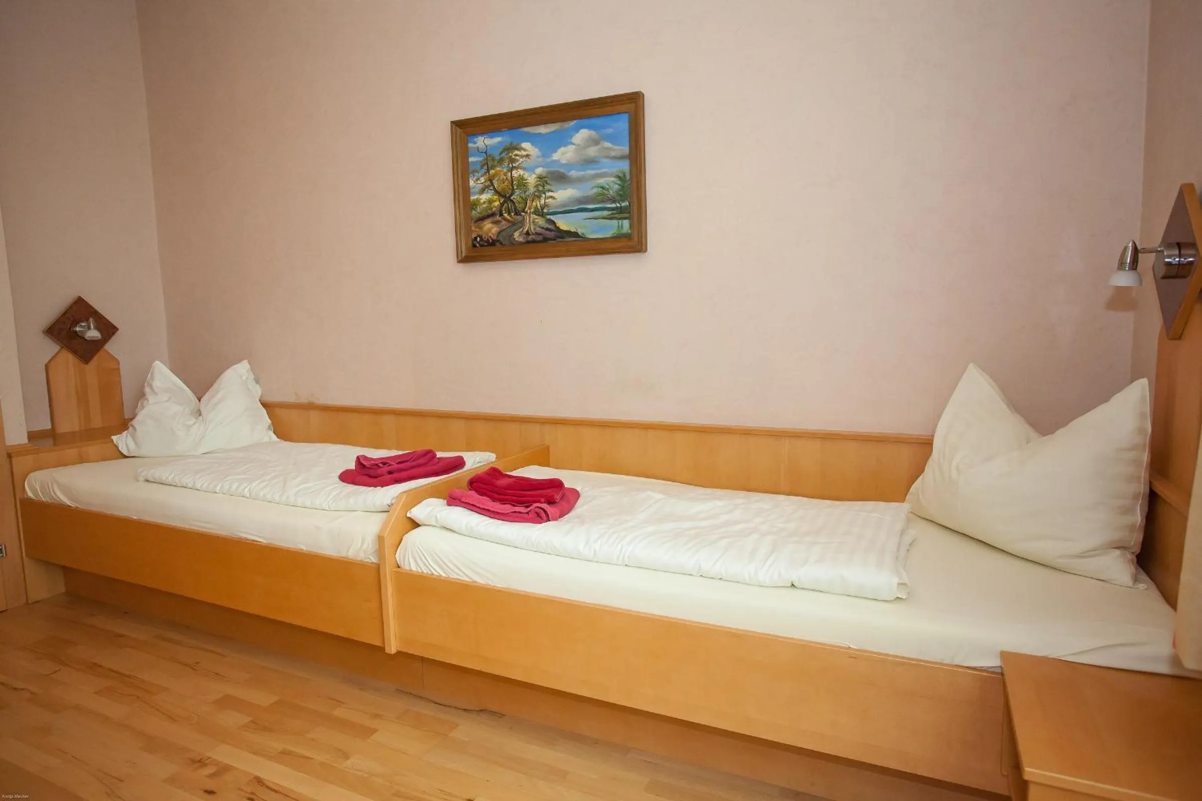 Photo of the whole room, Bed in Gasthof Roderich Hotel