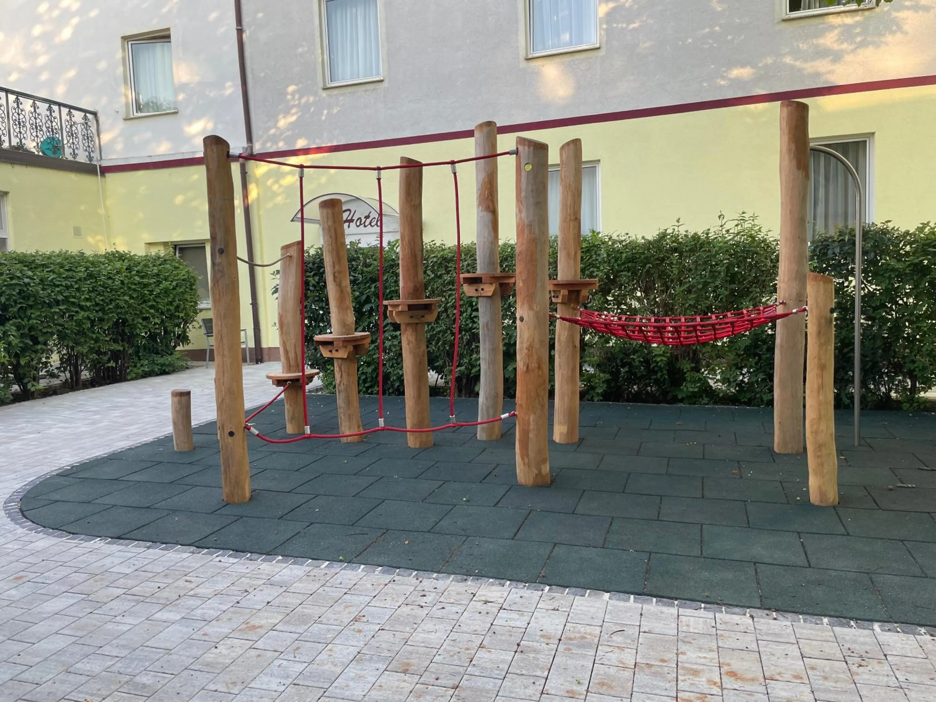 Children play ground in Gasthof Roderich Hotel