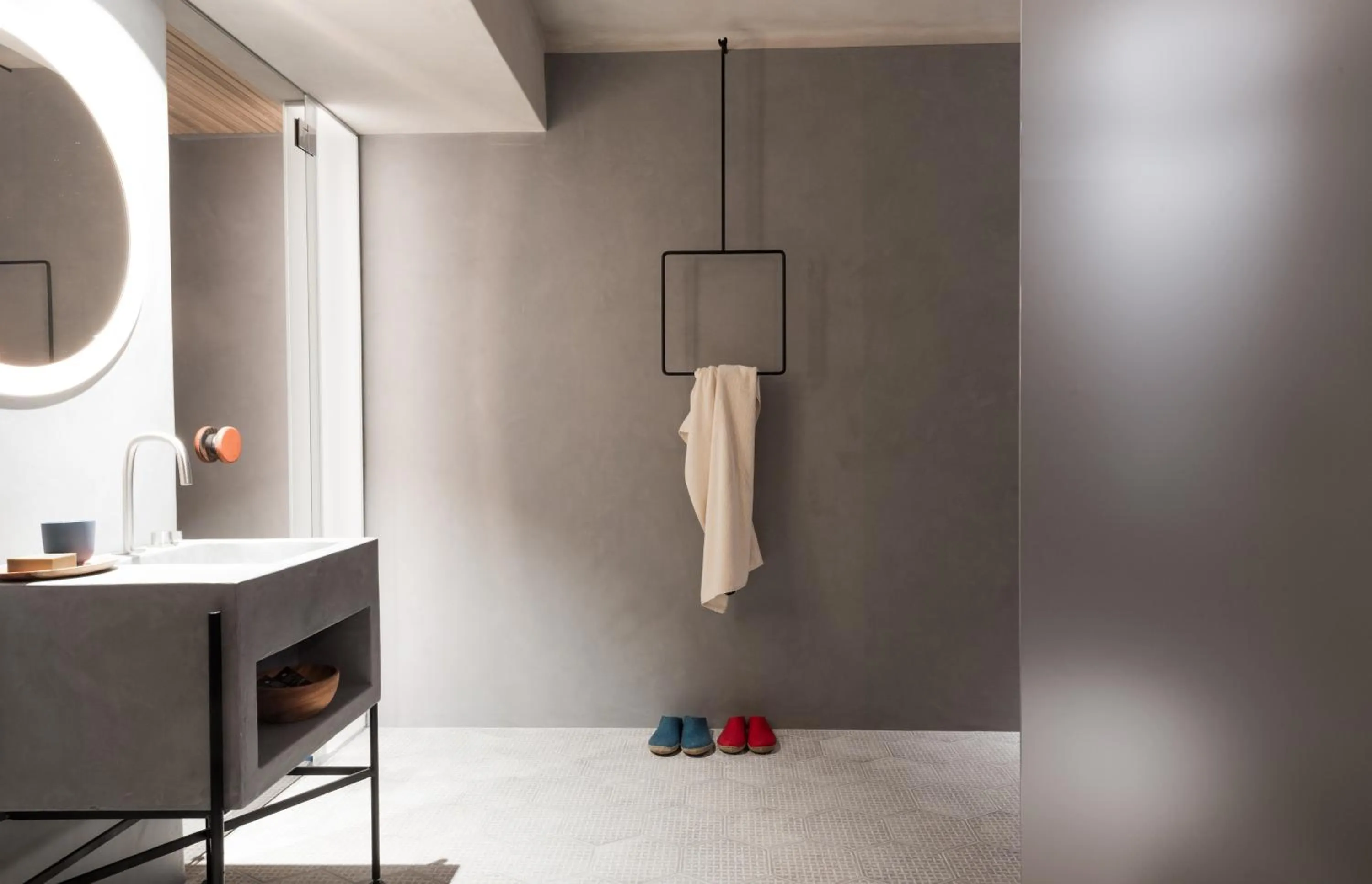 Bathroom in IceHotel