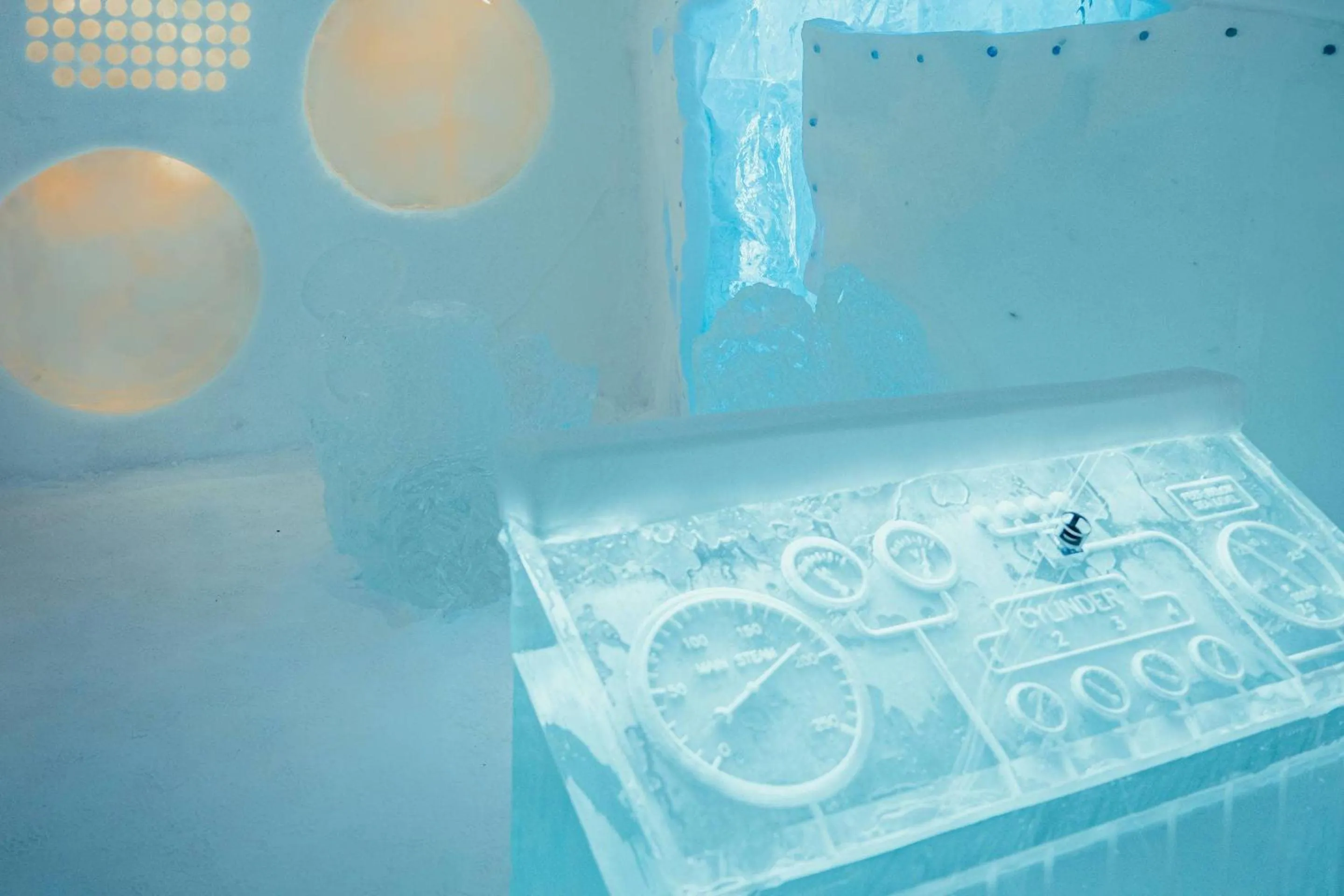 Bedroom in IceHotel