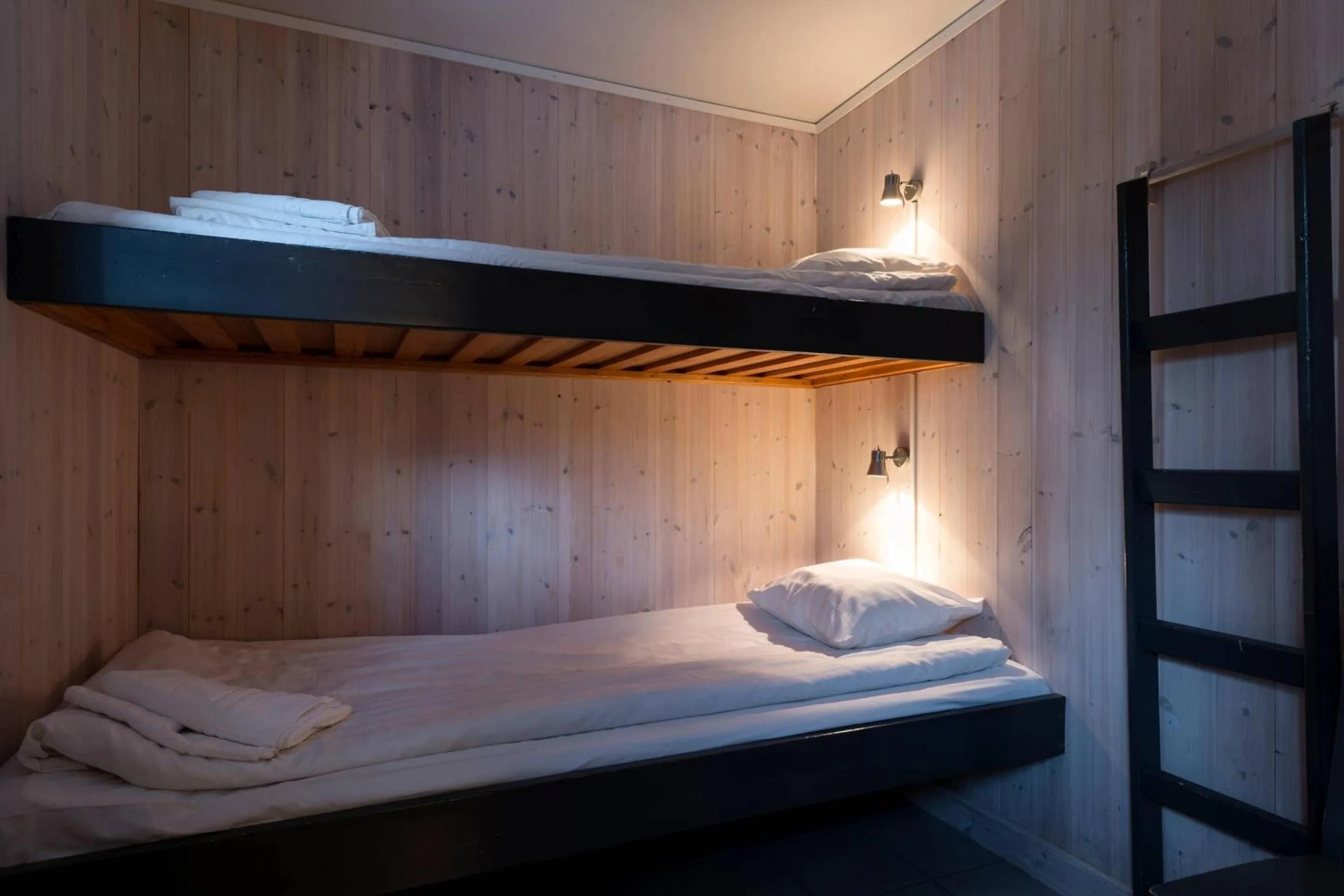 Bedroom, Bed in IceHotel