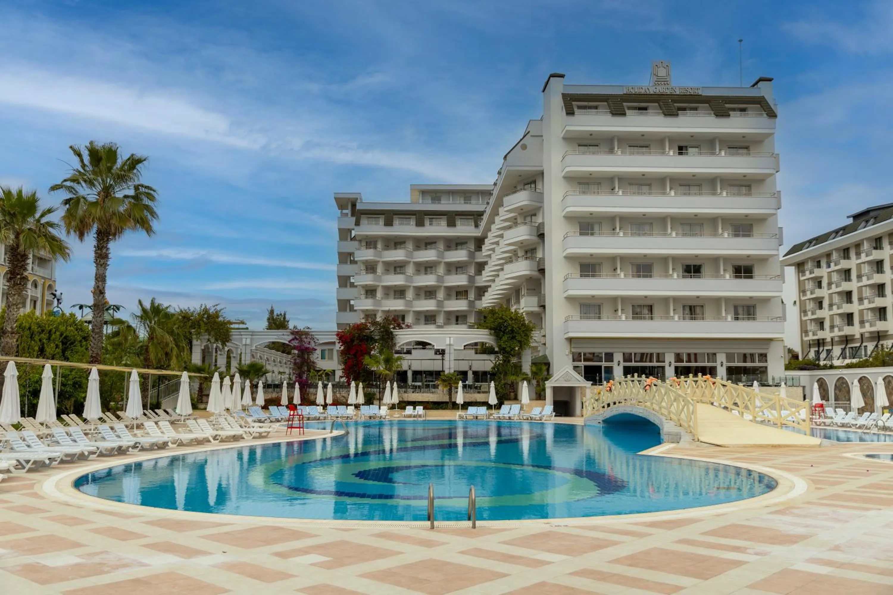 Property building in Holiday Garden Resort- Ultra All İnclusive