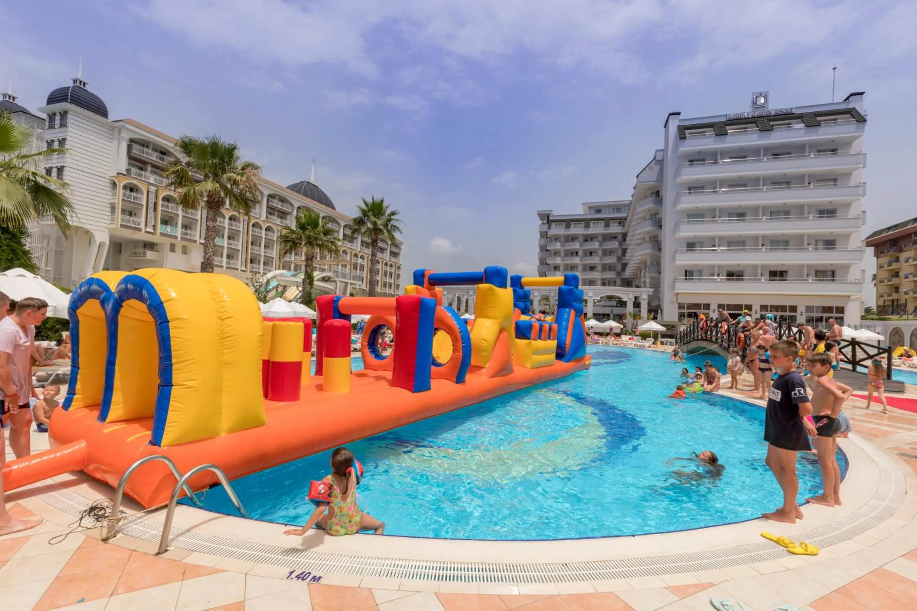 Children play ground in Holiday Garden Resort- Ultra All İnclusive
