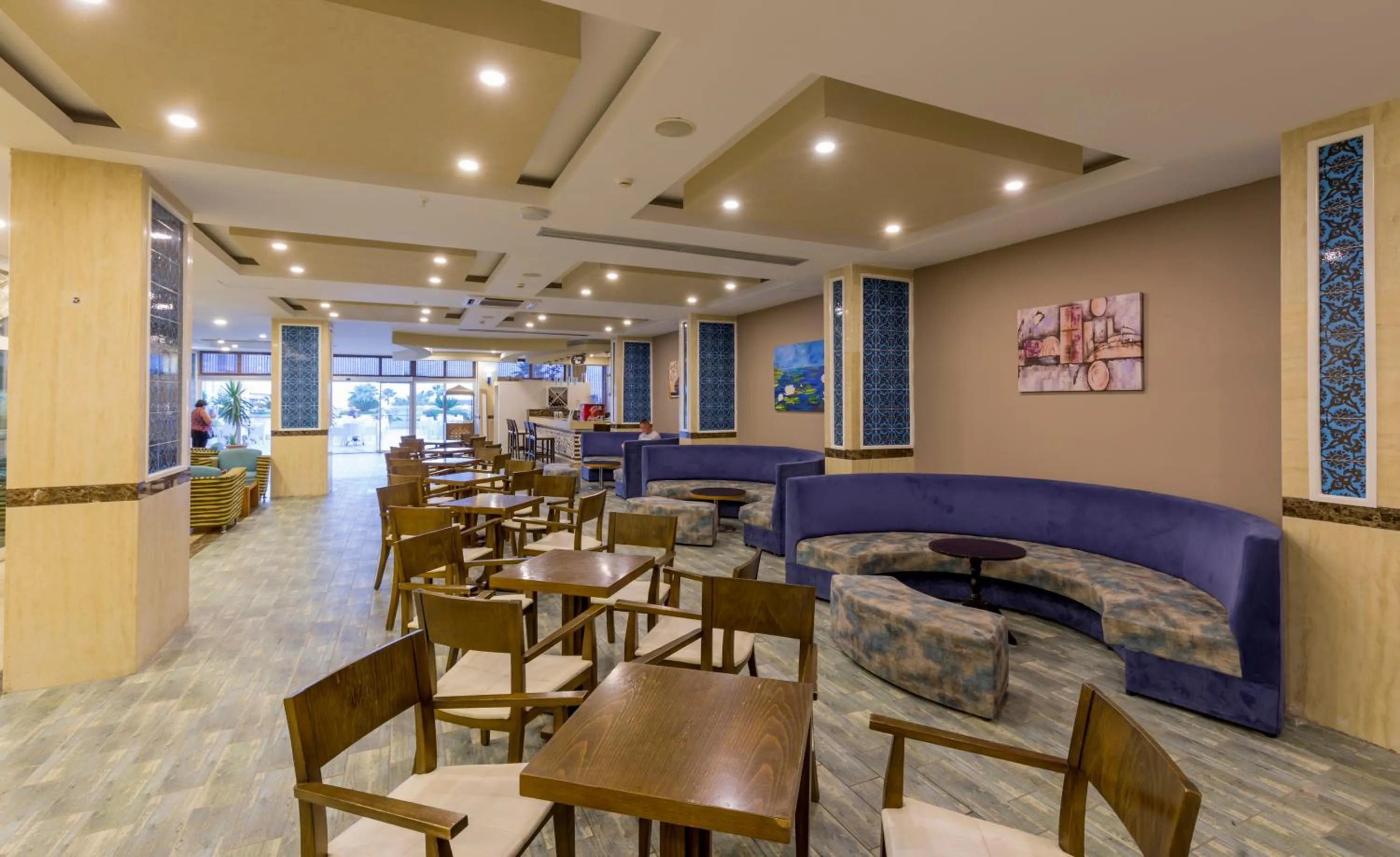 Lobby or reception in Holiday Garden Resort- Ultra All İnclusive