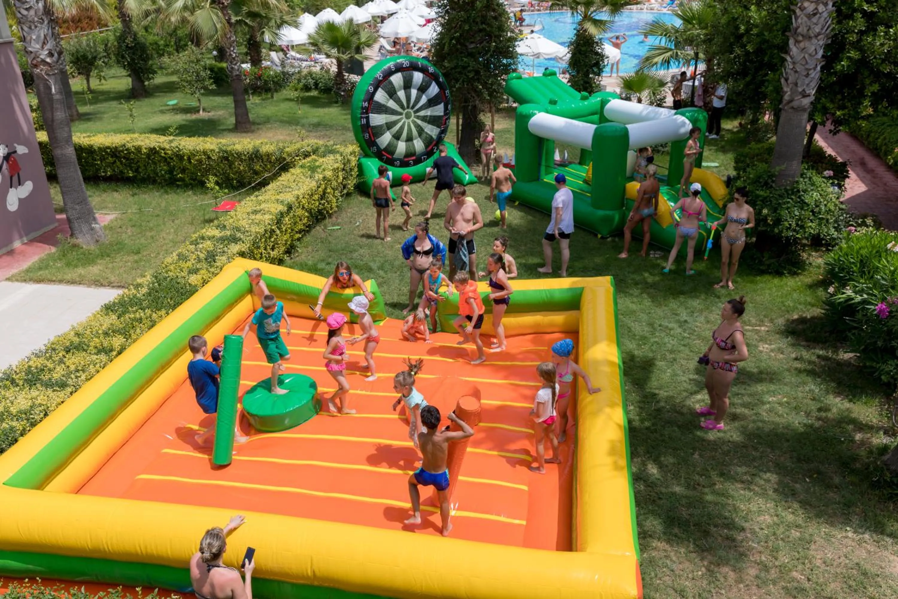Children play ground in Holiday Garden Resort- Ultra All İnclusive