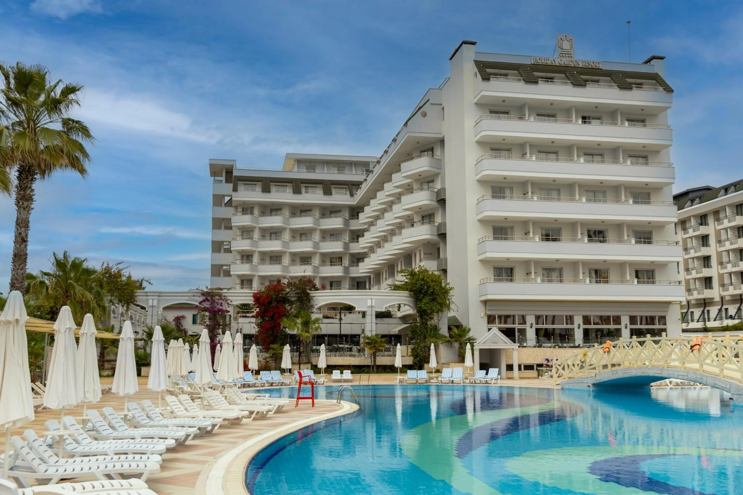 Property building in Holiday Garden Resort- Ultra All İnclusive