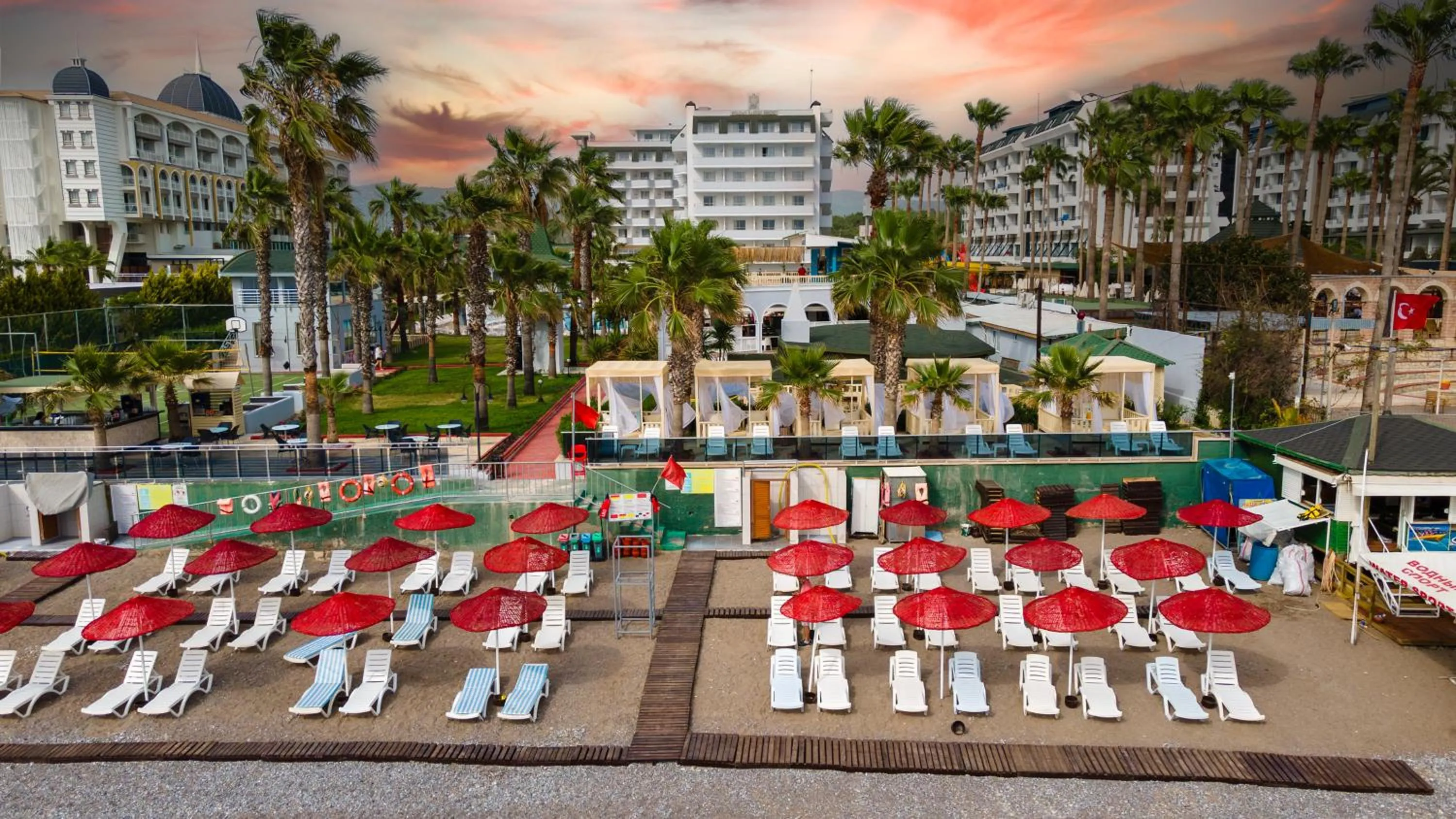 Property building in Holiday Garden Resort- Ultra All İnclusive