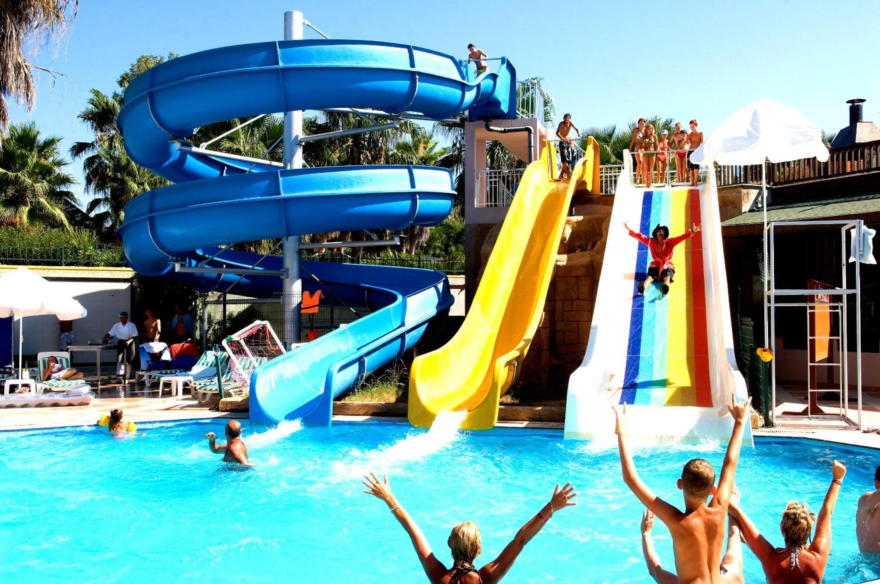 Pool view in Holiday Garden Resort- Ultra All İnclusive