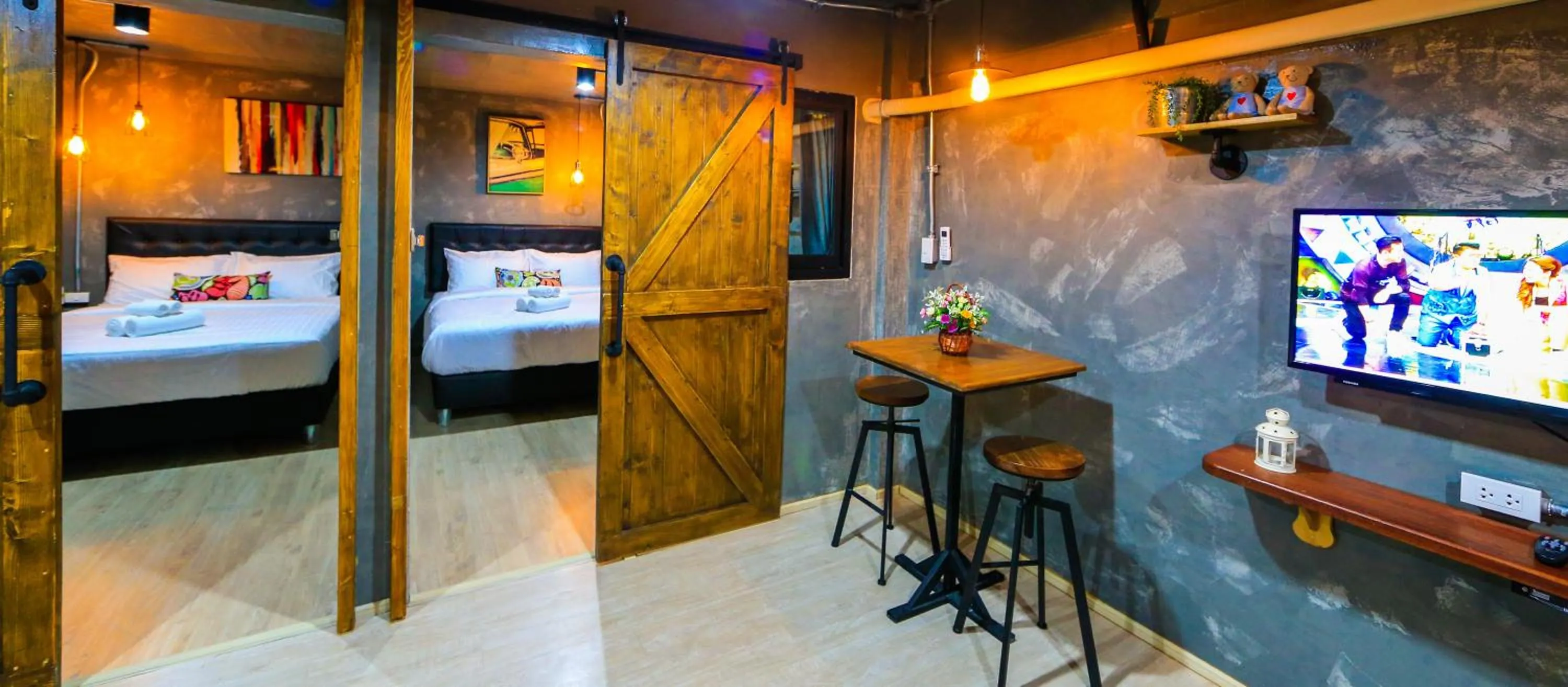 Photo of the whole room, Bed in Adagio Bangkok