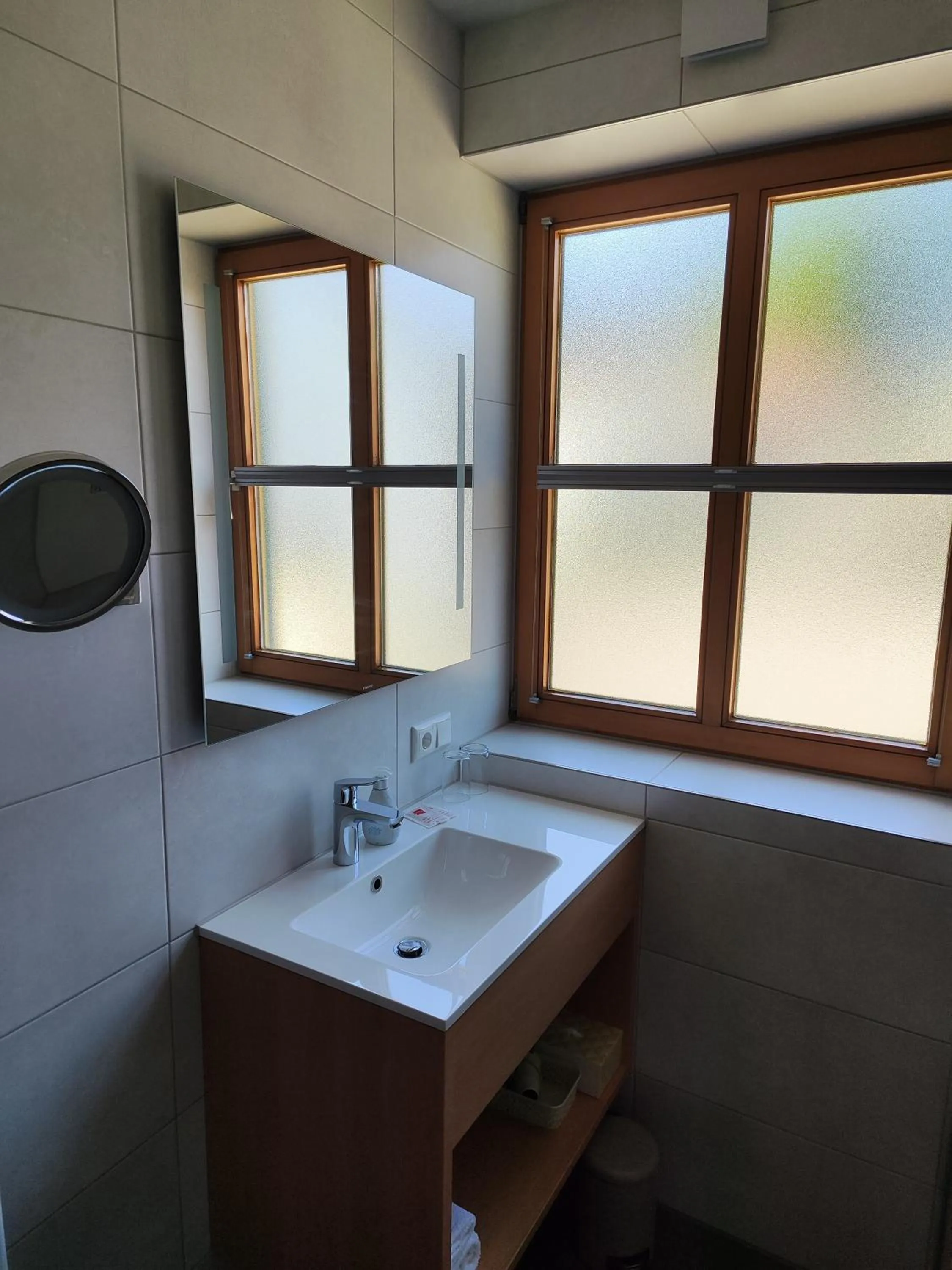 Bathroom in Gasthof Zahler