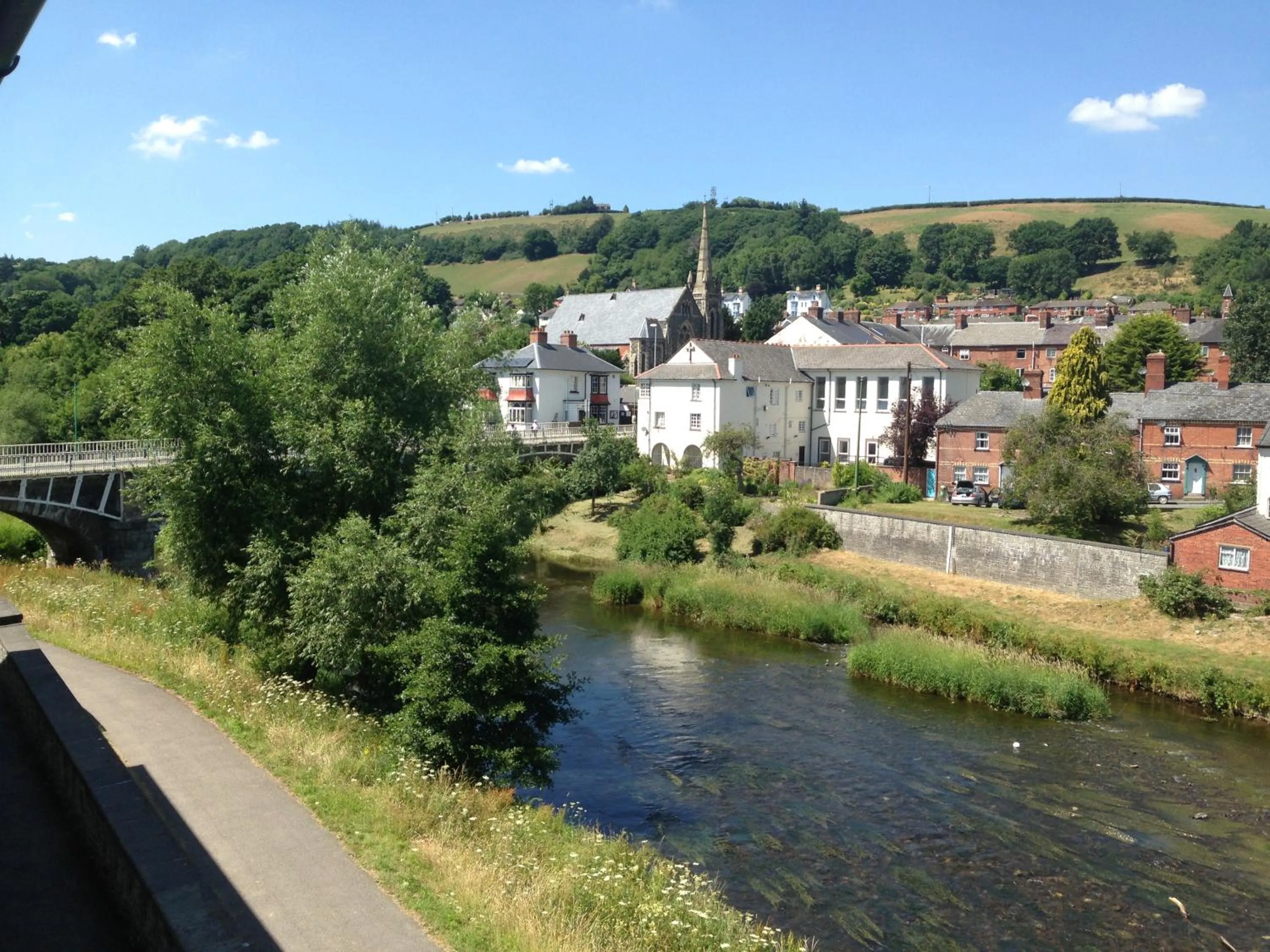 River view in The Elephant & Castle Hotel