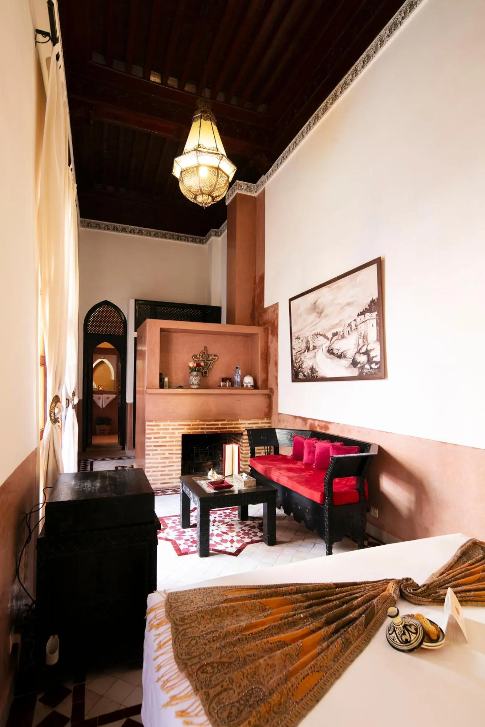 Living room in Riad Alili