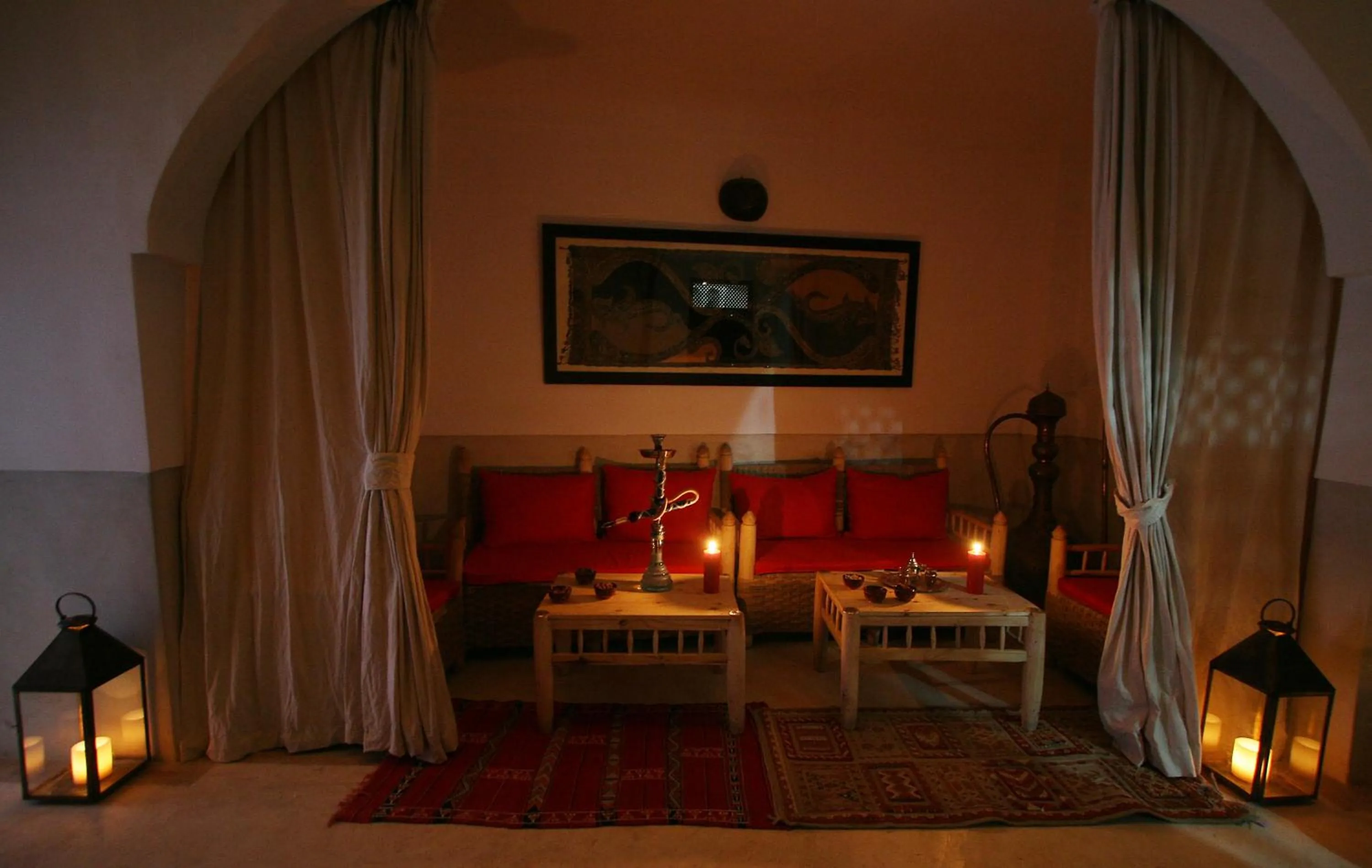 Living room in Riad Alili