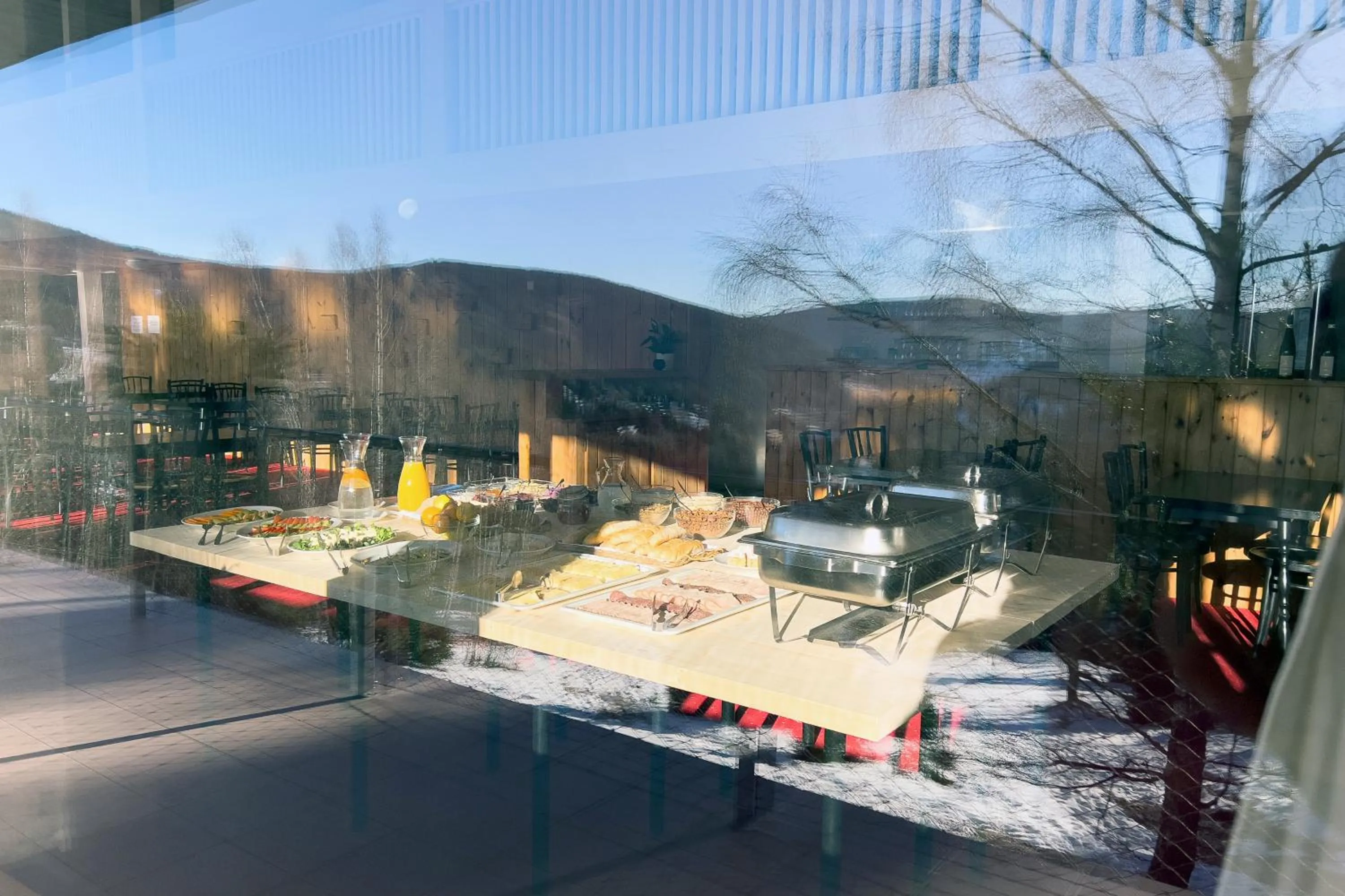 Breakfast in Hotel Horní Pramen