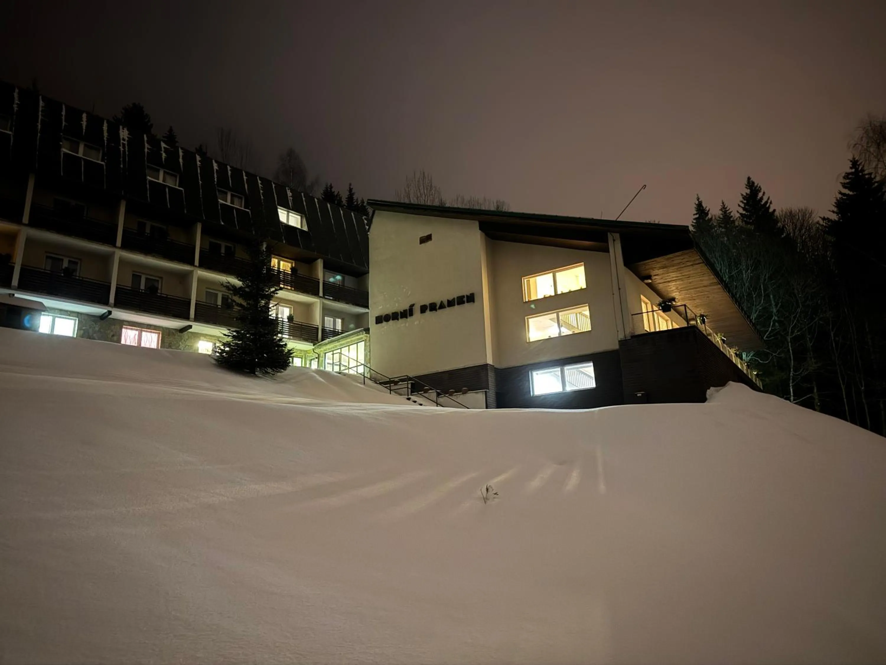 Property building in Hotel Horní Pramen