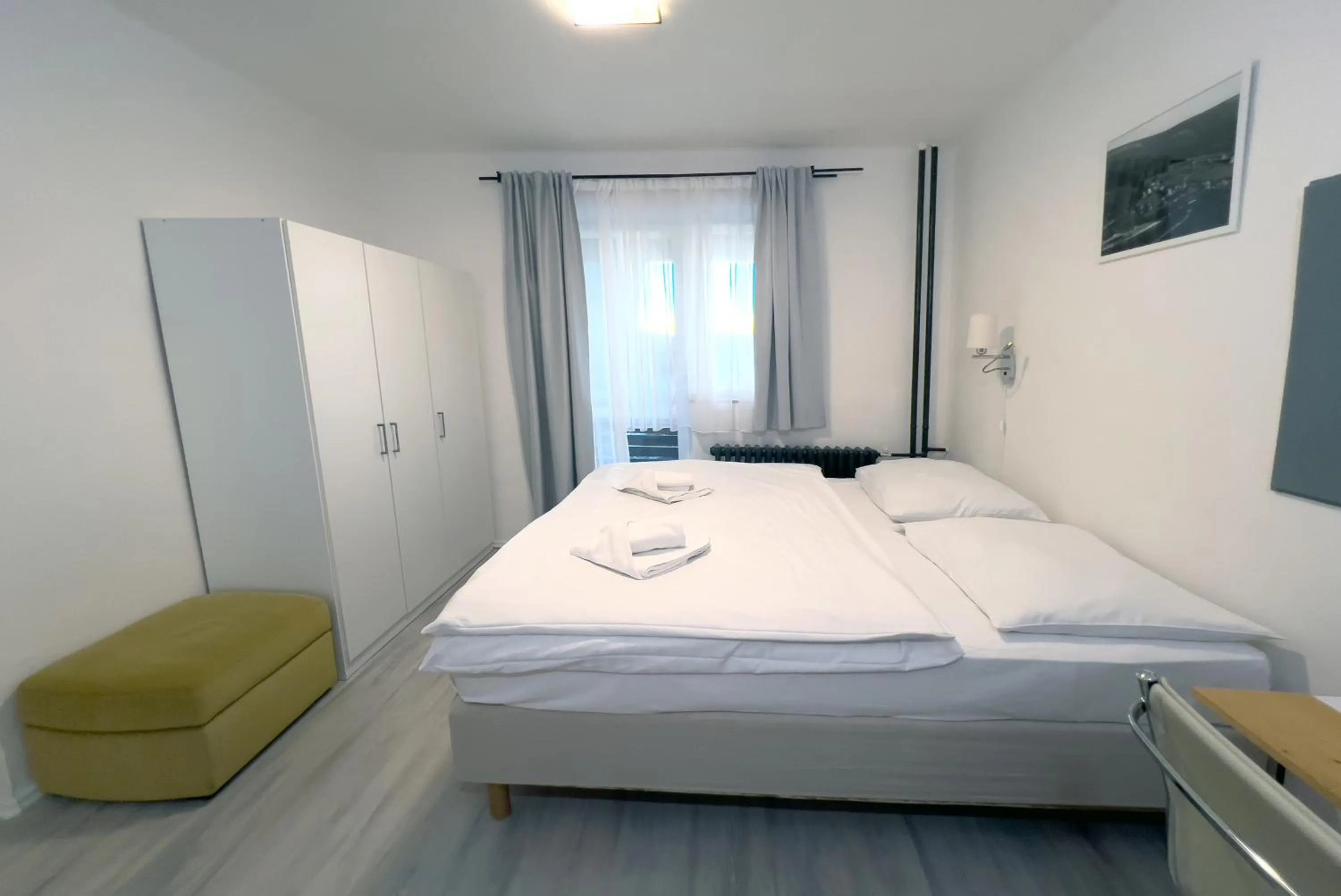 Bedroom, Bed in Hotel Horní Pramen