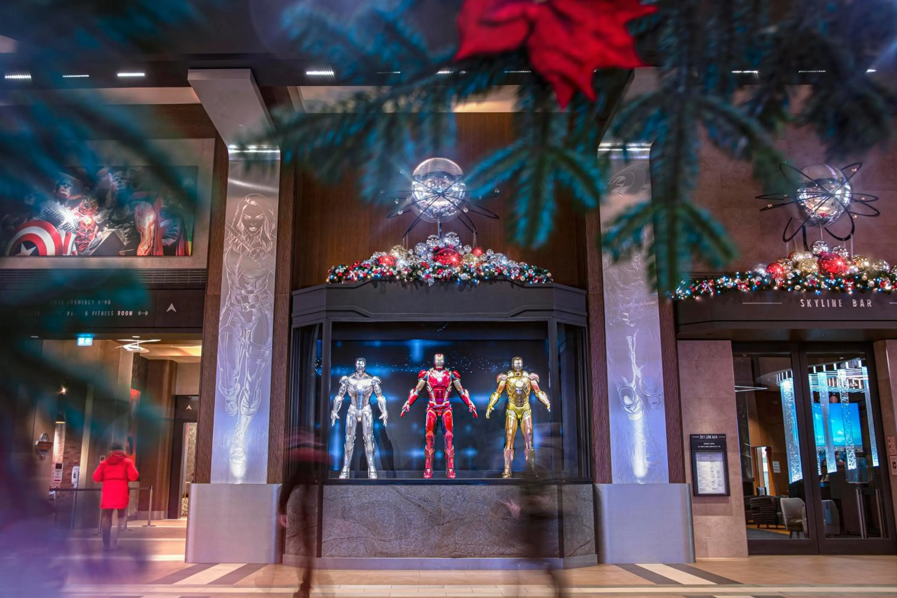Lobby or reception in Disney Hotel New York - The Art of Marvel