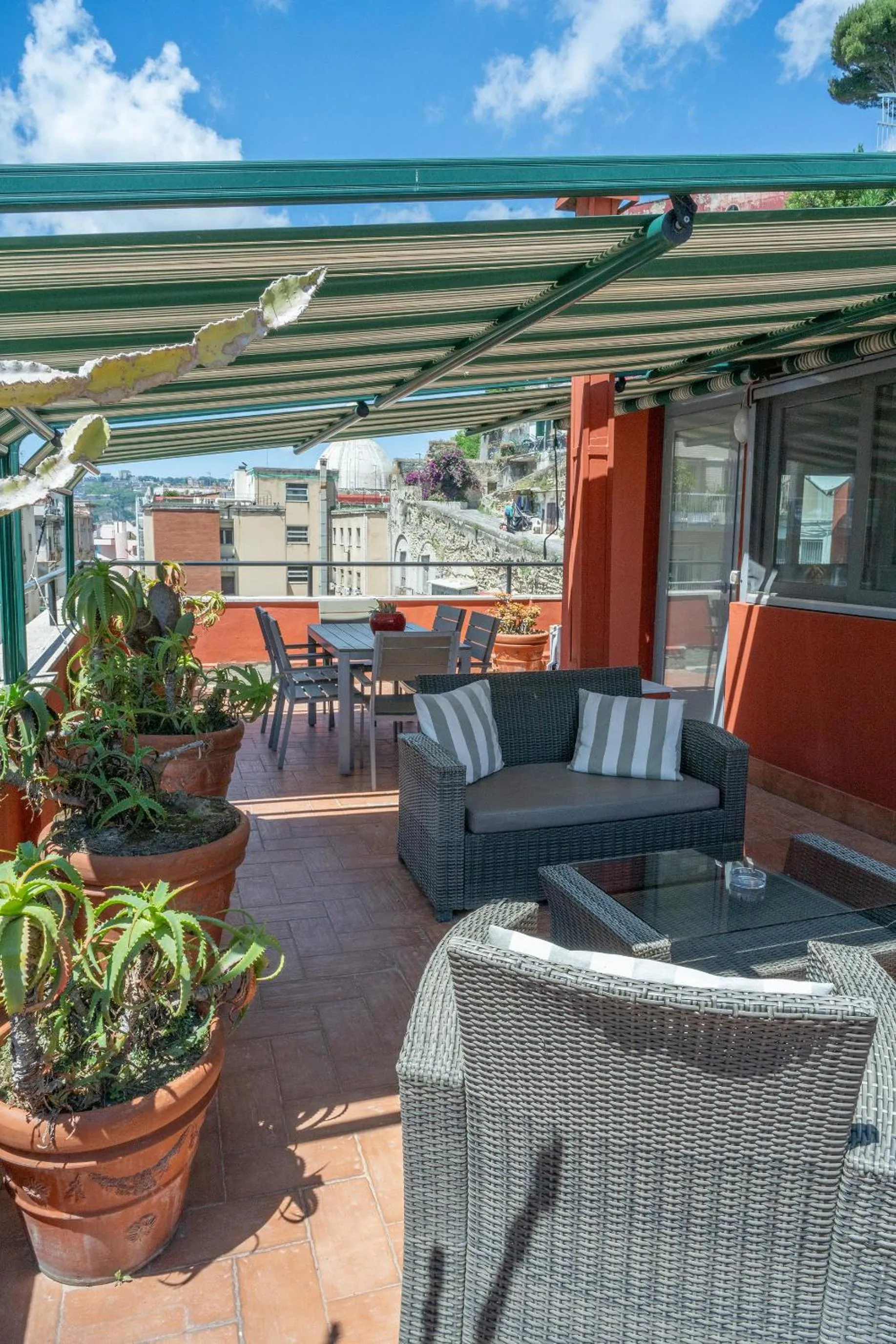 Balcony/Terrace in Residenza Echia