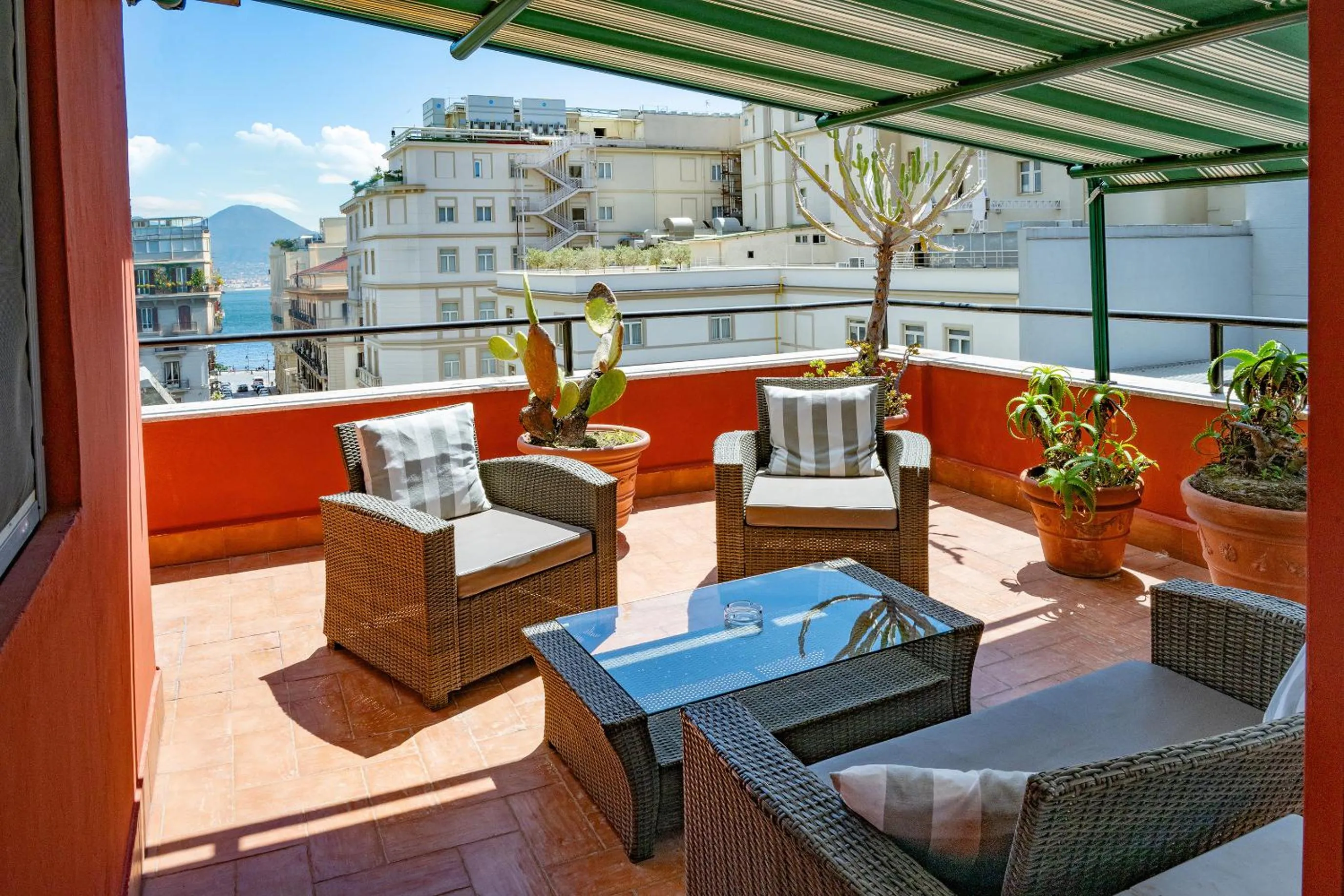Balcony/Terrace in Residenza Echia
