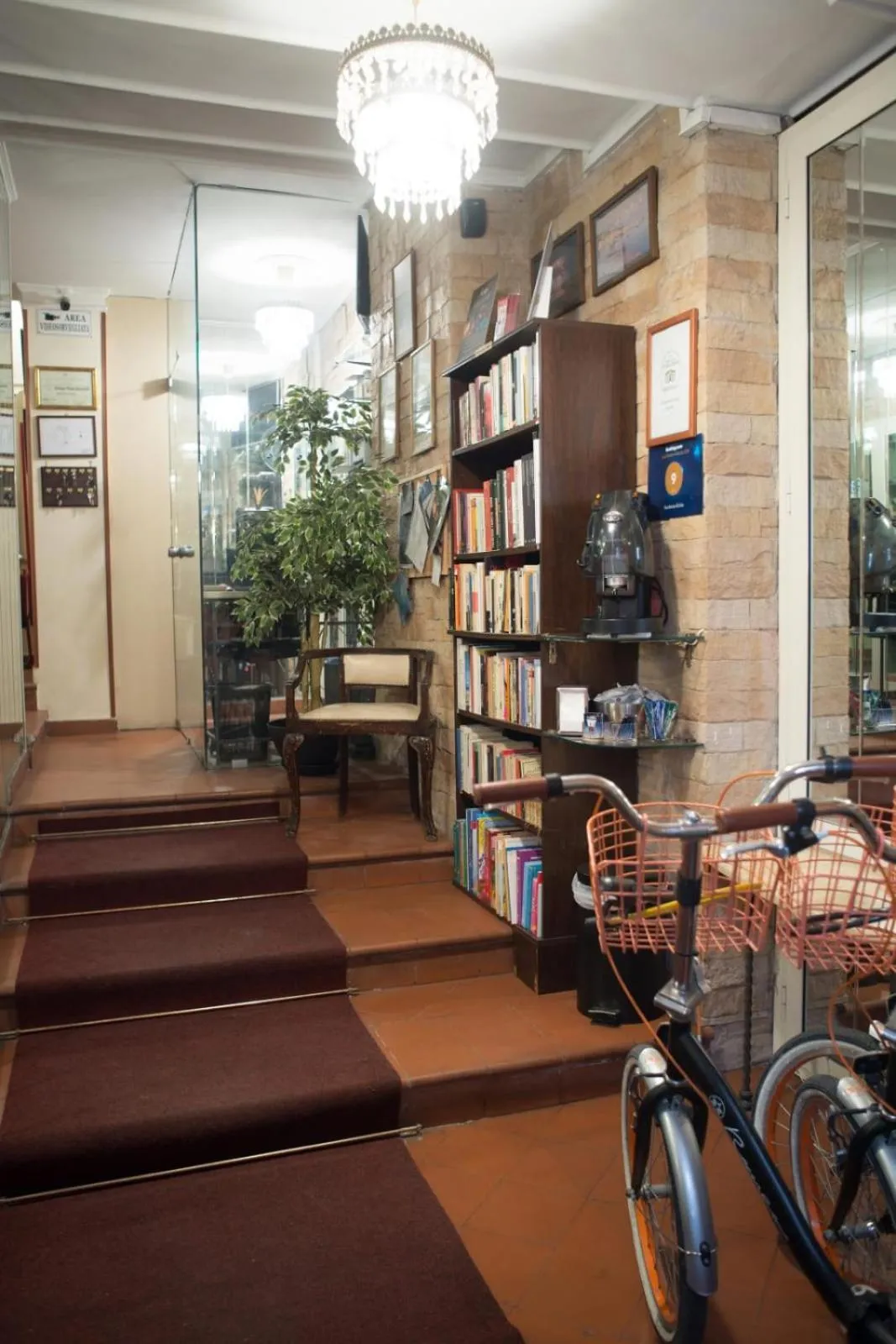 Library in Residenza Echia